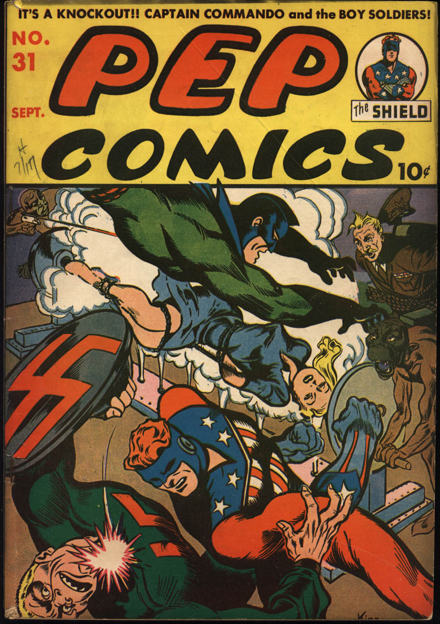 Read online Pep Comics comic -  Issue #31 - 1