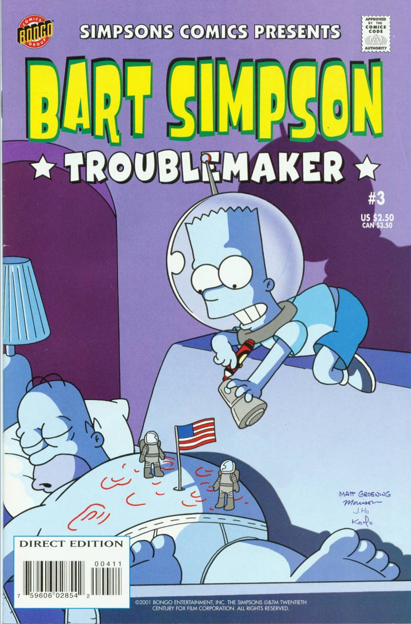 Read online Bart Simpson comic -  Issue #3 - 1
