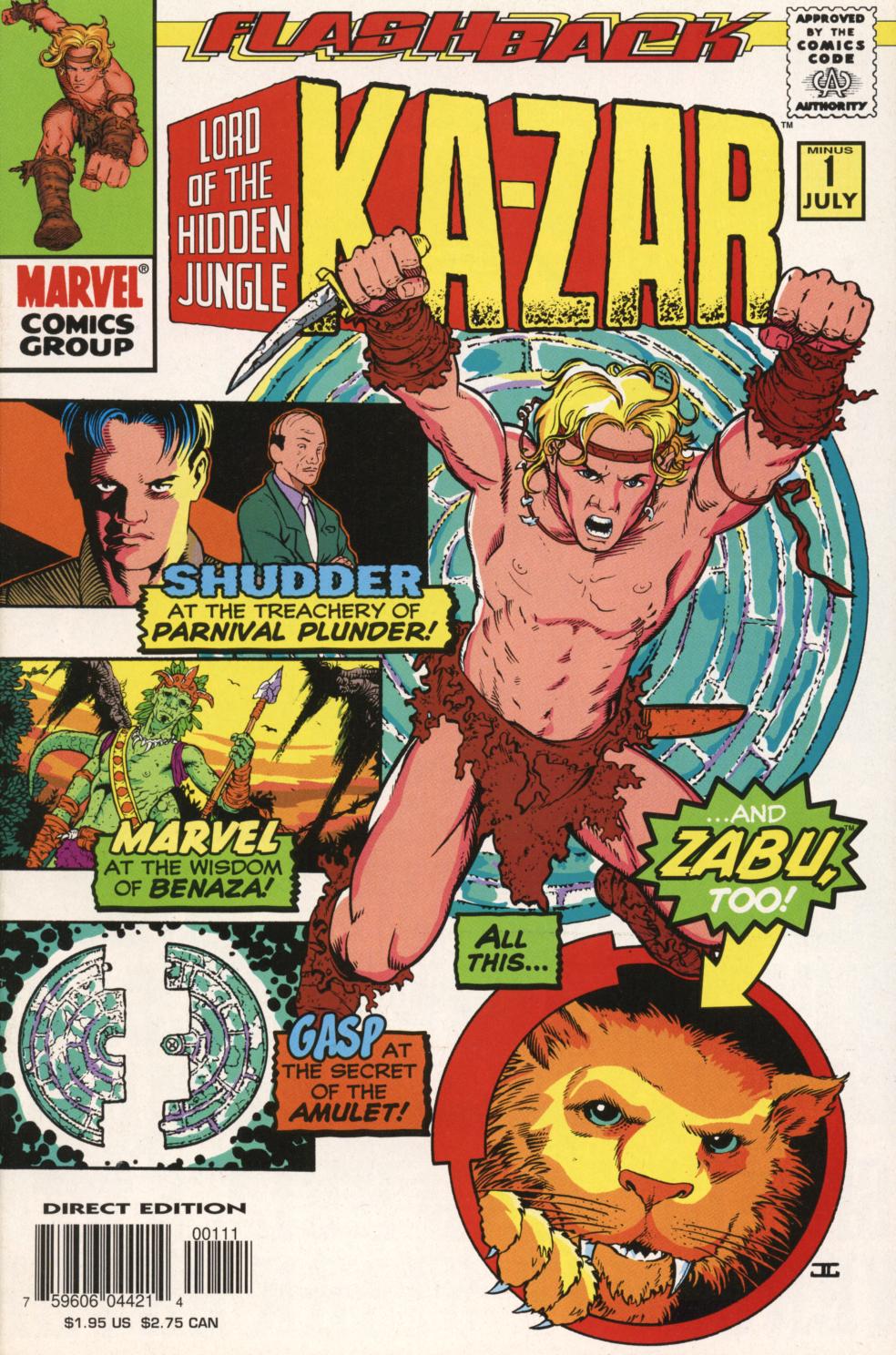 Read online Ka-Zar (1997) comic -  Issue #-1 - 1