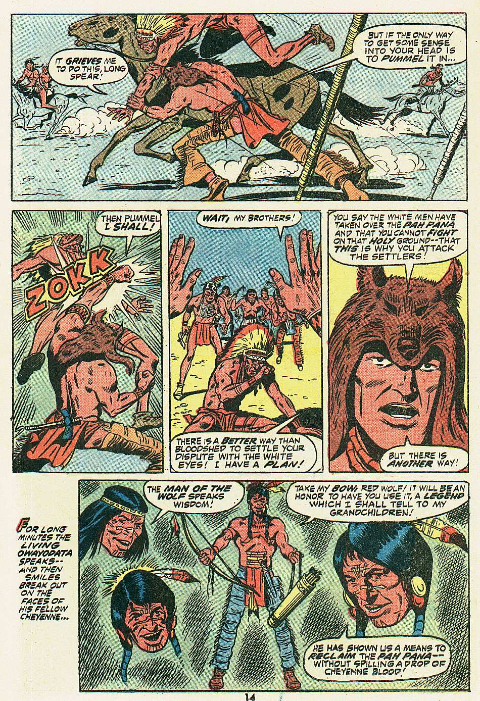 Read online Red Wolf (1972) comic -  Issue #5 - 11