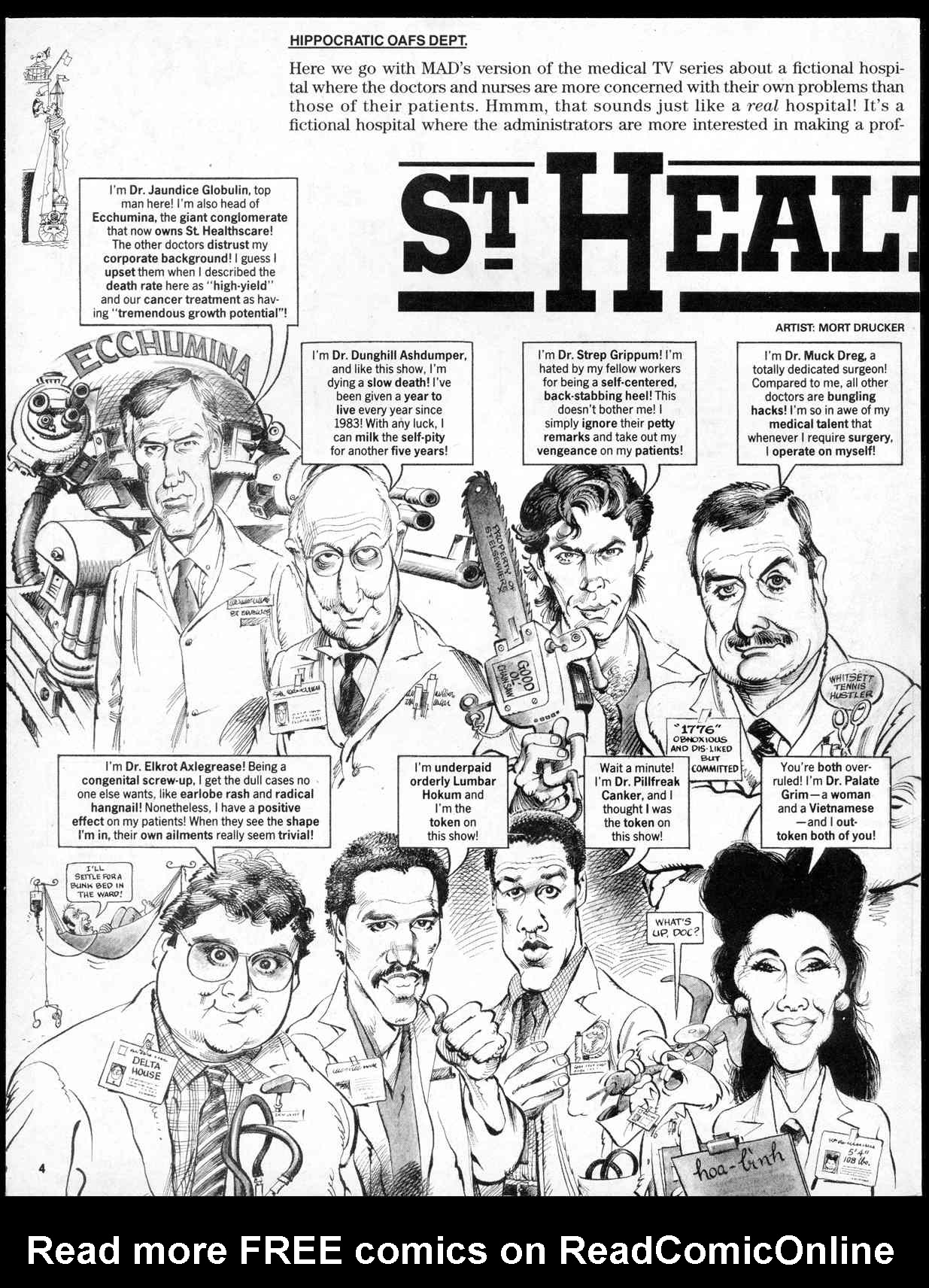 Read online MAD comic -  Issue #281 - 6