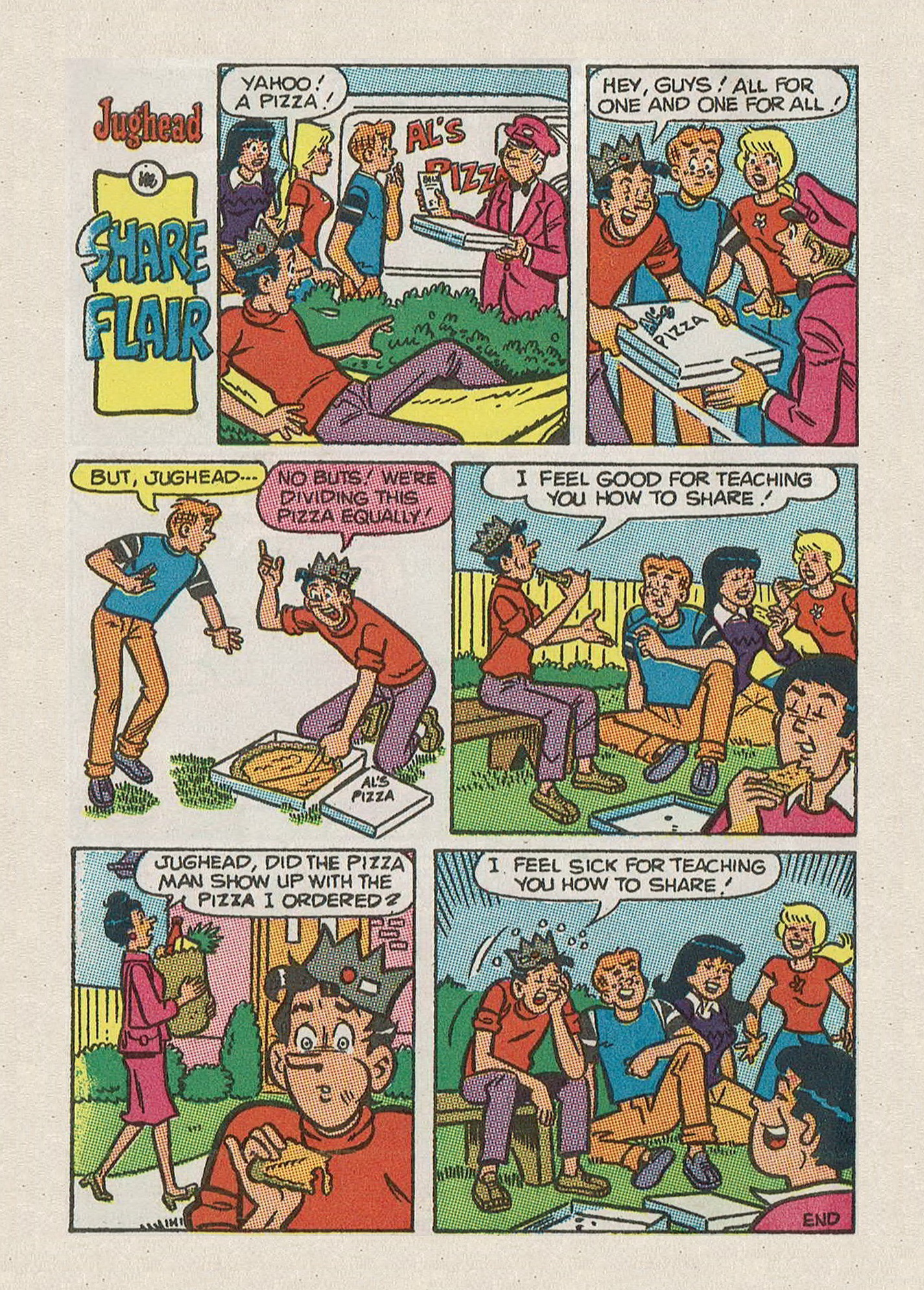 Read online Jughead Jones Comics Digest comic -  Issue #70 - 38