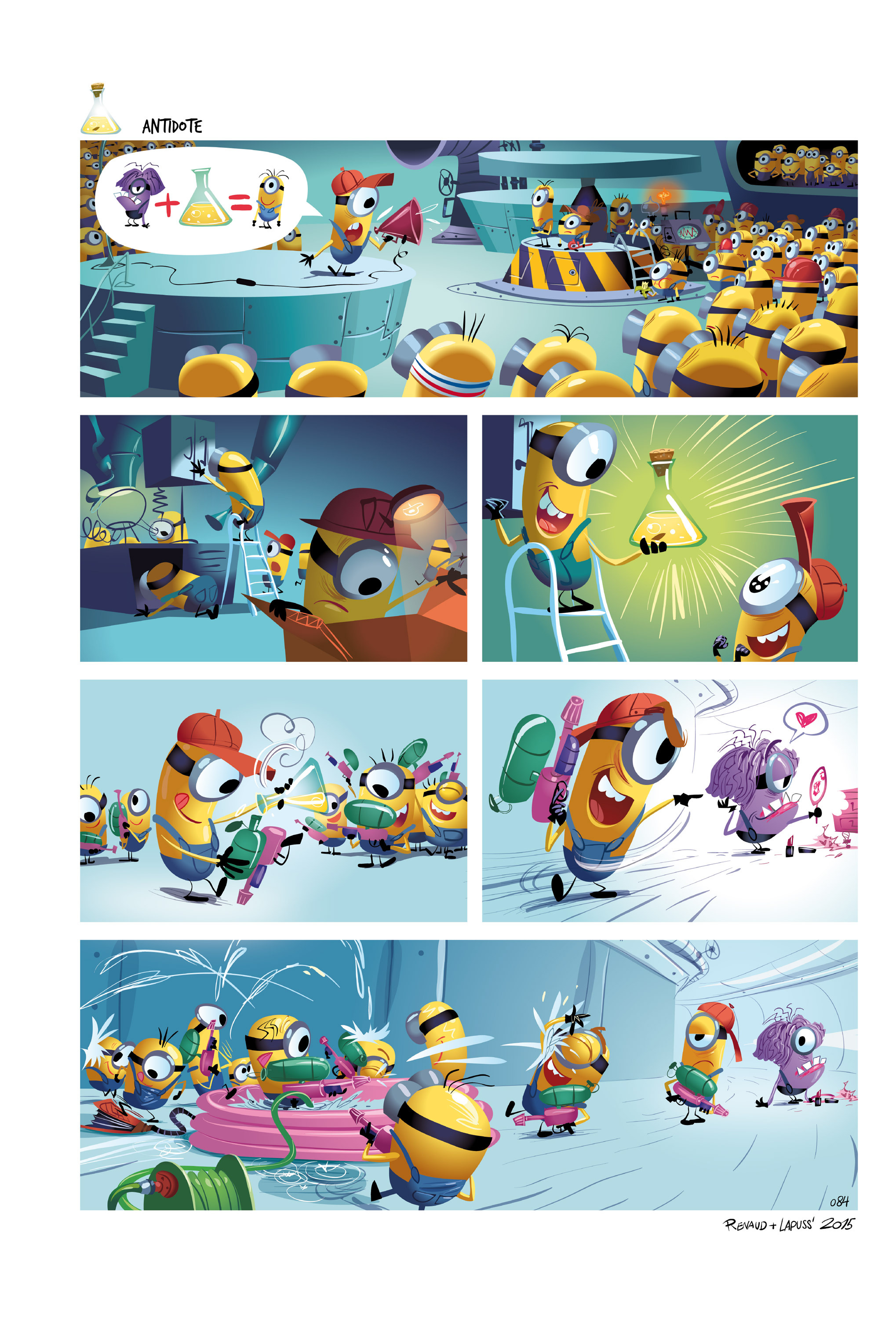 Read online Minions comic -  Issue #2 - 44