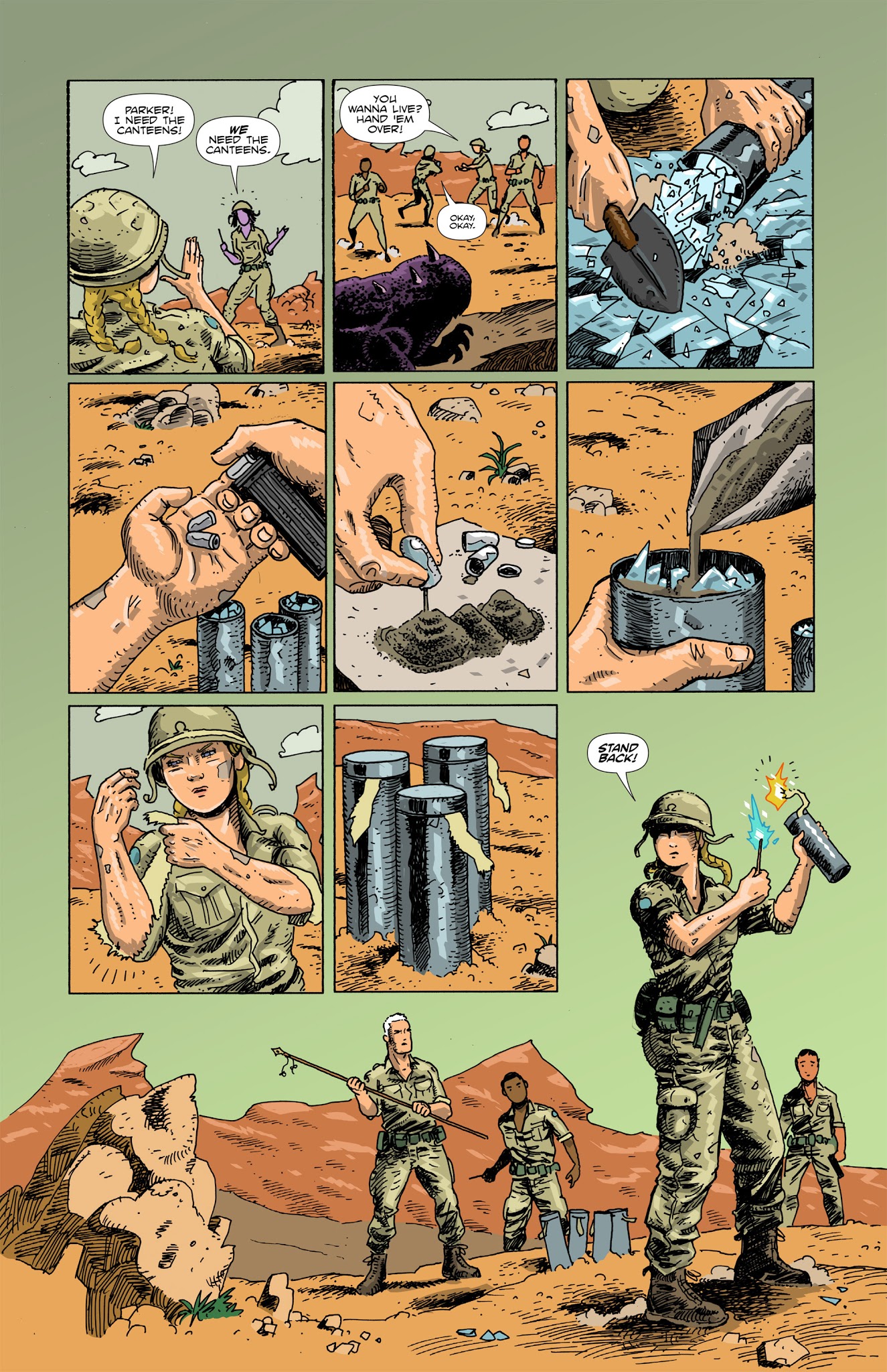 Read online Amelia Cole and the Hidden War comic -  Issue # TPB - 86