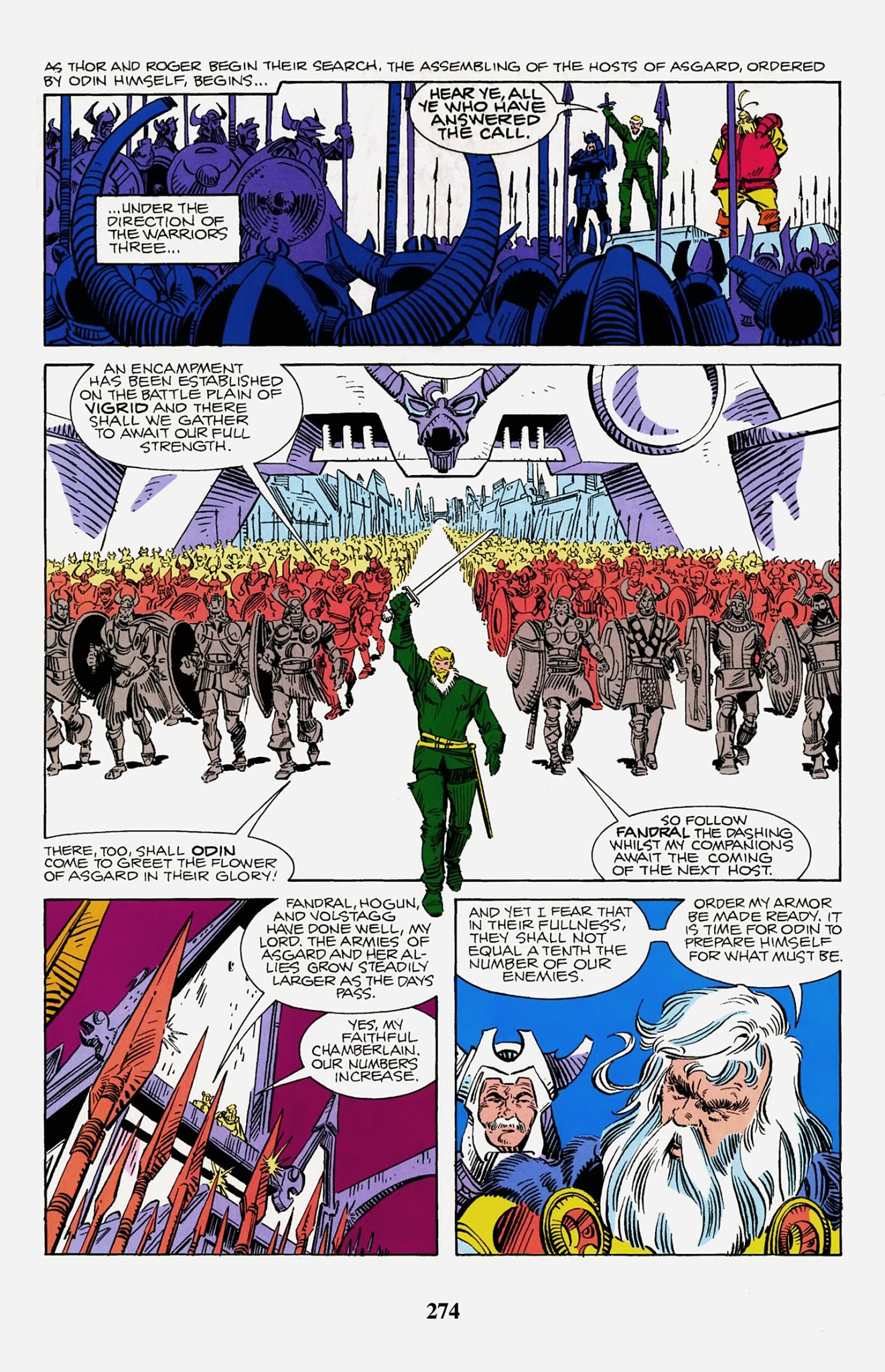 Read online Thor Visionaries: Walter Simonson comic -  Issue # TPB 1 - 276