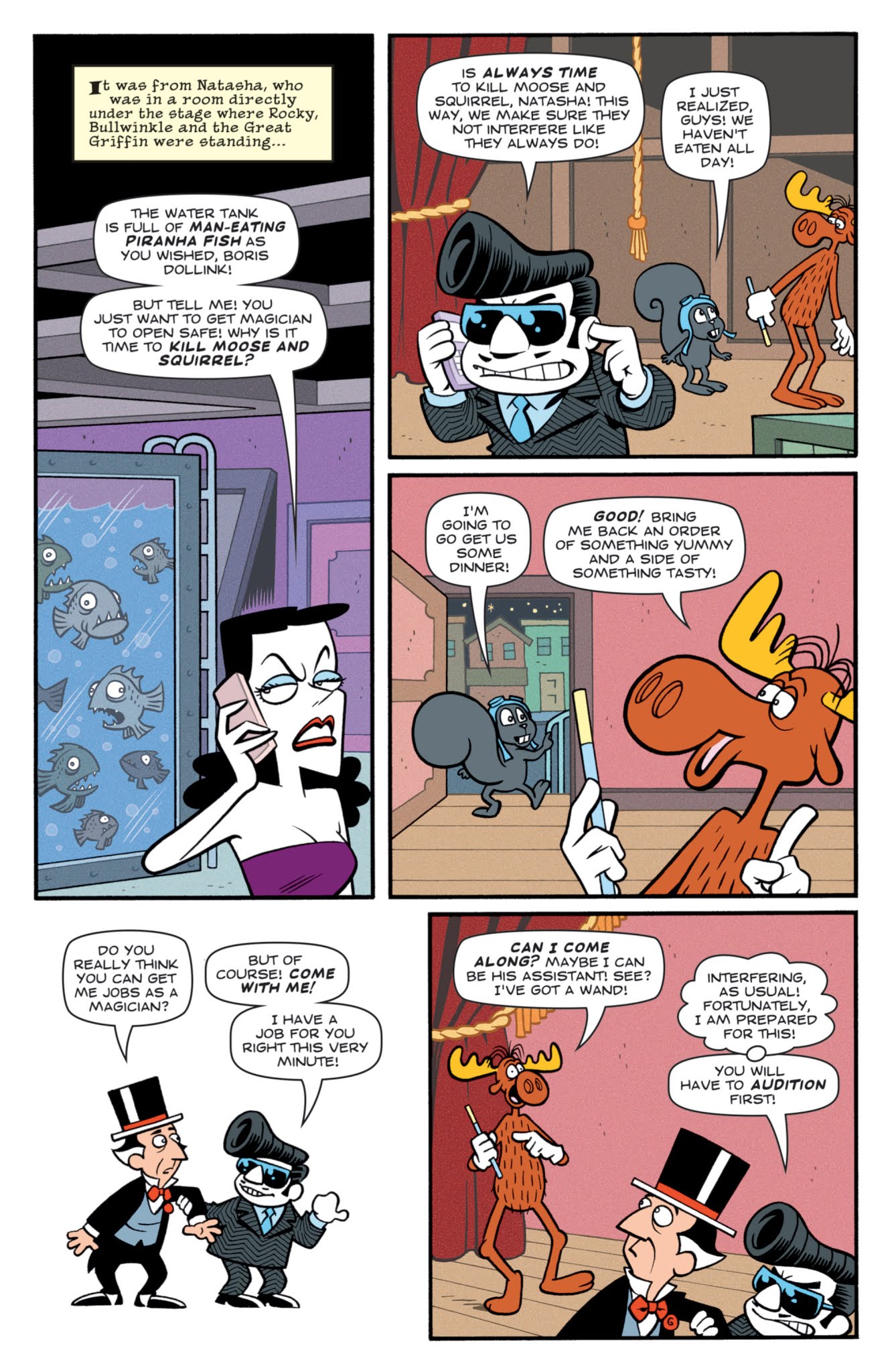 Read online Rocky and Bullwinkle comic -  Issue #2 - 9
