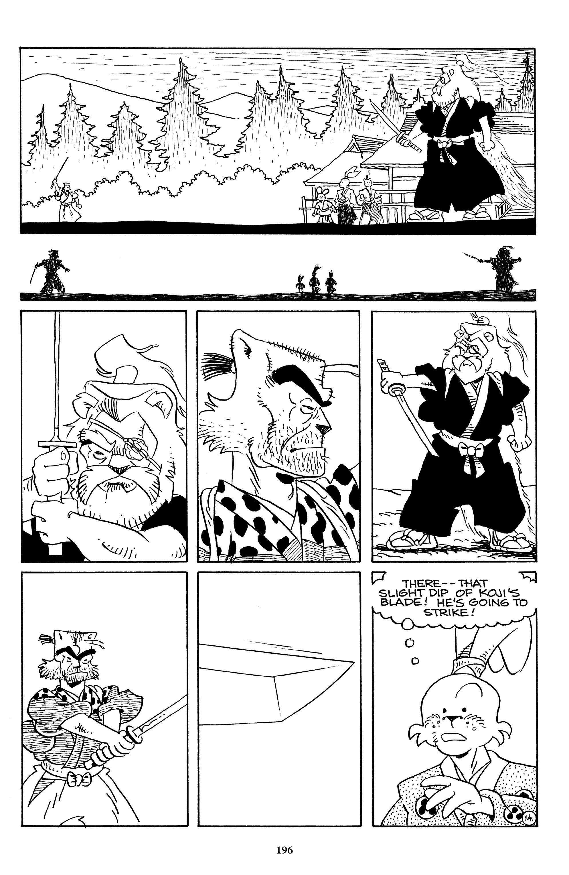 Read online The Usagi Yojimbo Saga comic -  Issue # TPB 4 - 195