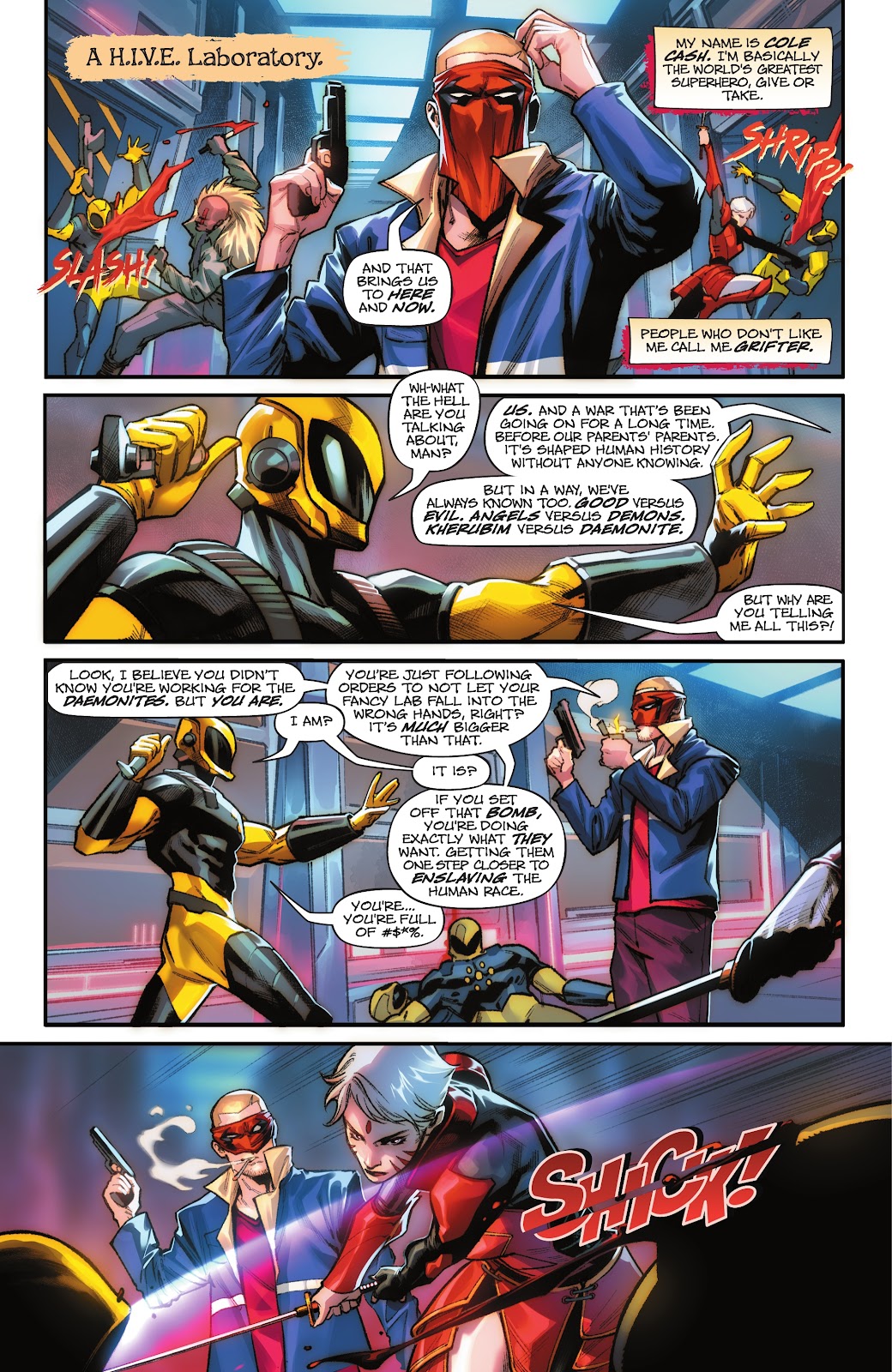 WildC.A.T.s issue 1 - Page 4