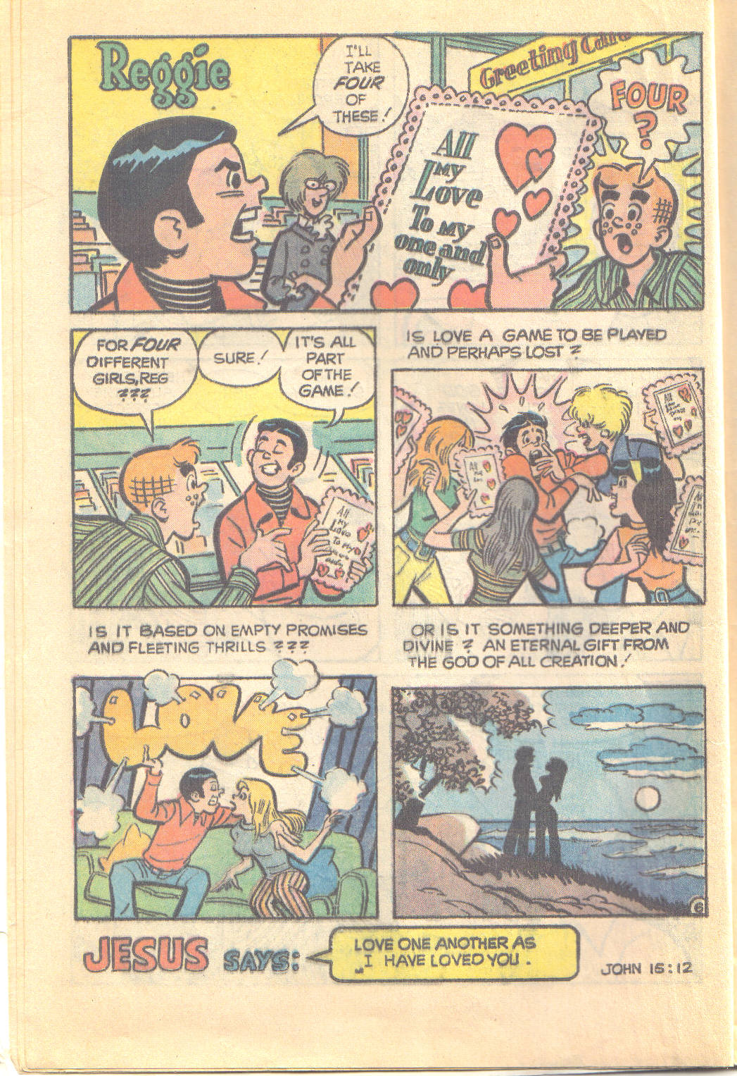 Read online Archie's Love Scene comic -  Issue # Full - 8