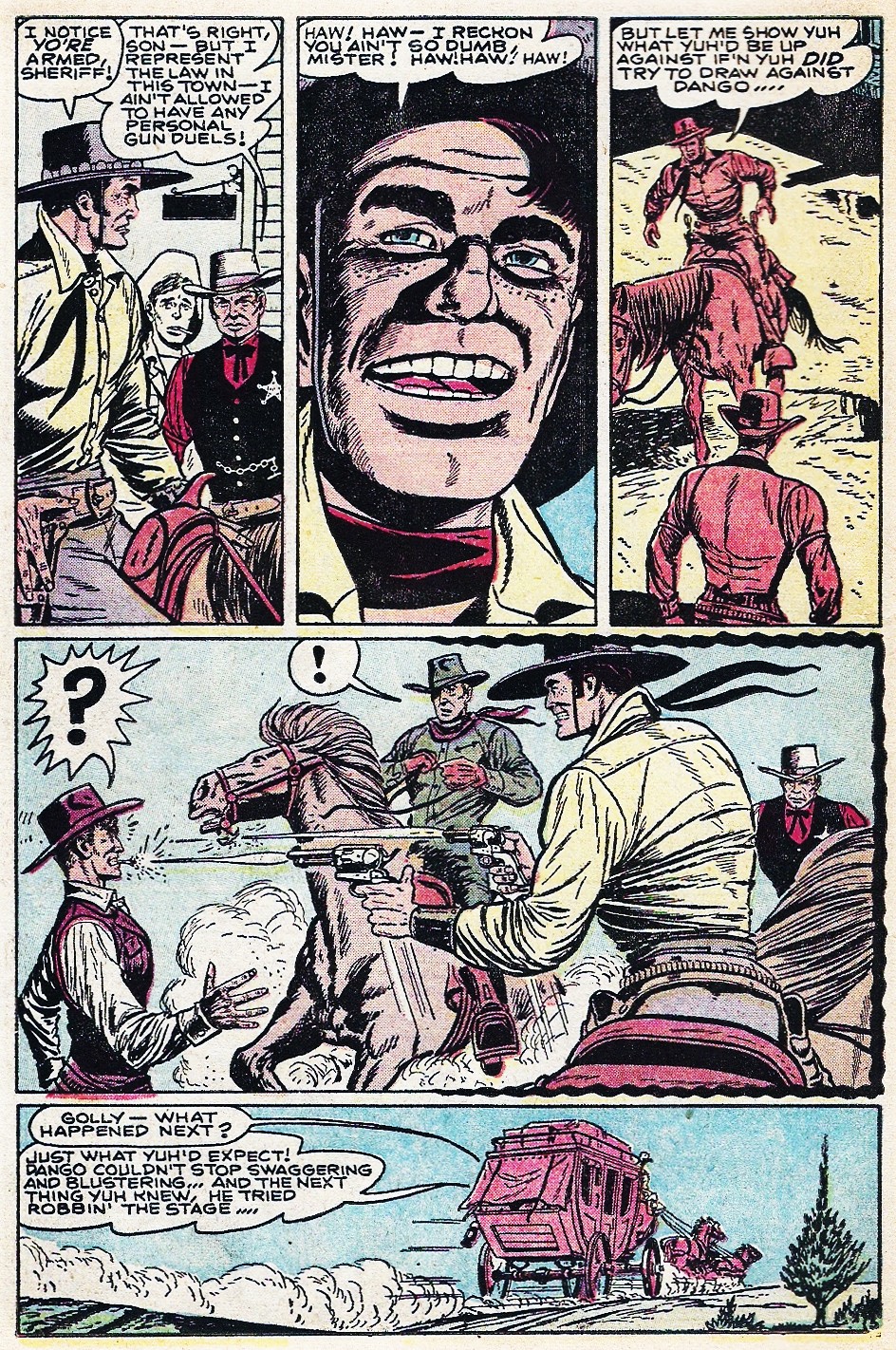 Read online Western Outlaws (1954) comic -  Issue #17 - 14