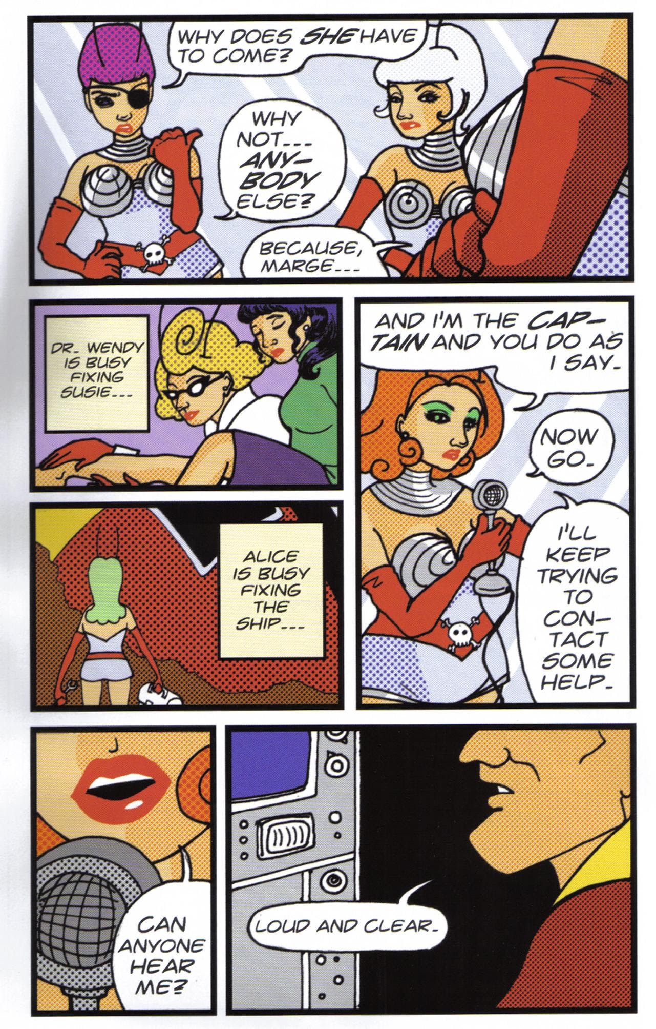 Read online I Was Kidnapped By Lesbian Pirates From Outer Space comic -  Issue #3 - 4