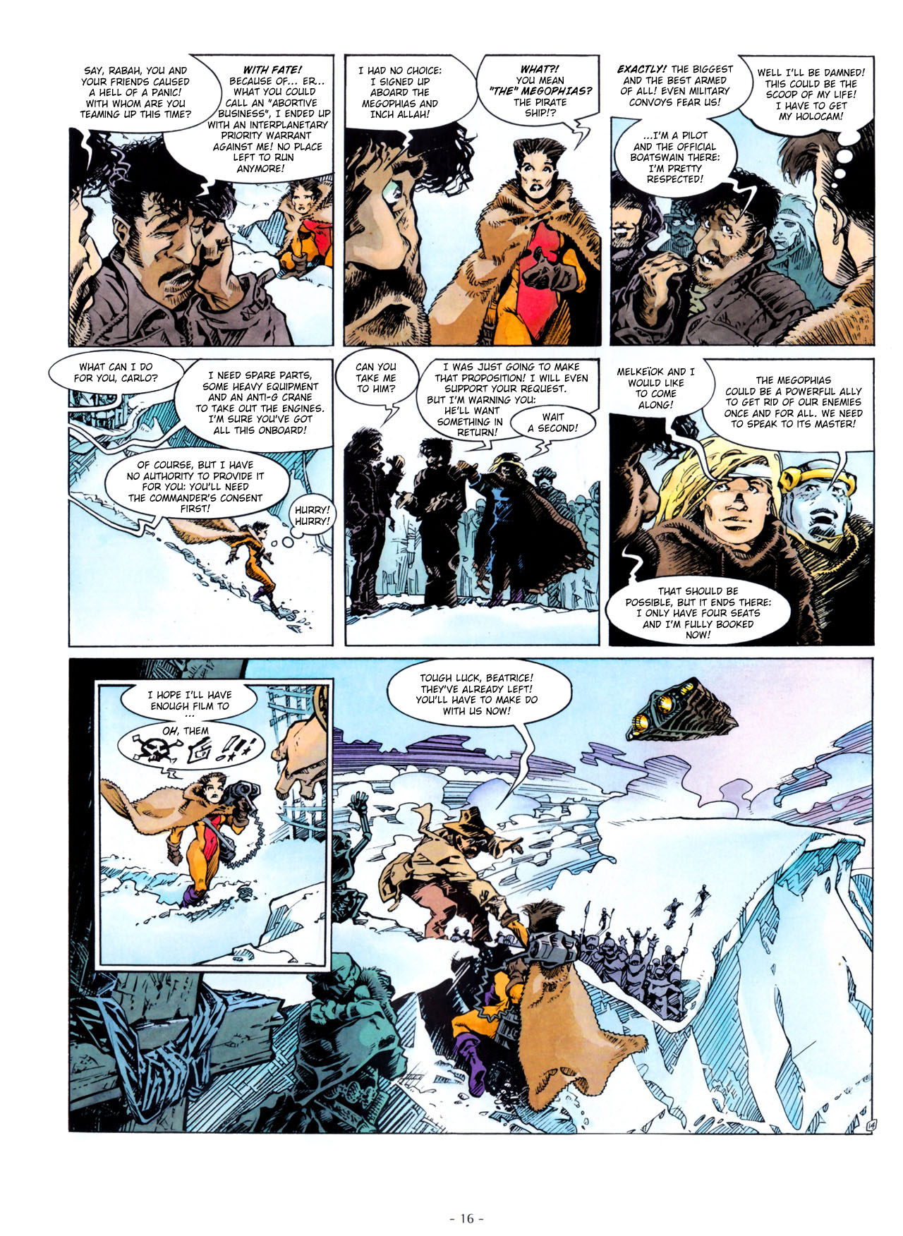Read online Aquablue comic -  Issue #3 - 17