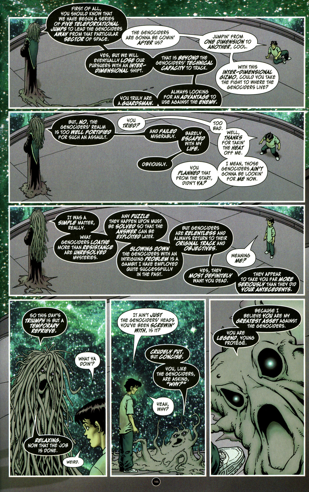 Read online Kid Kosmos: Kidnapped comic -  Issue # TPB - 95