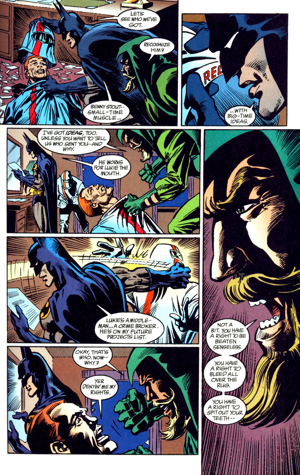 Read online Batman/Green Arrow: The Poison Tomorrow comic -  Issue # Full - 28