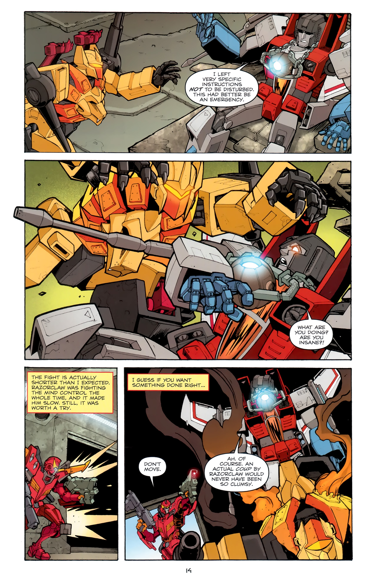 Read online The Transformers (2009) comic -  Issue #13 - 17