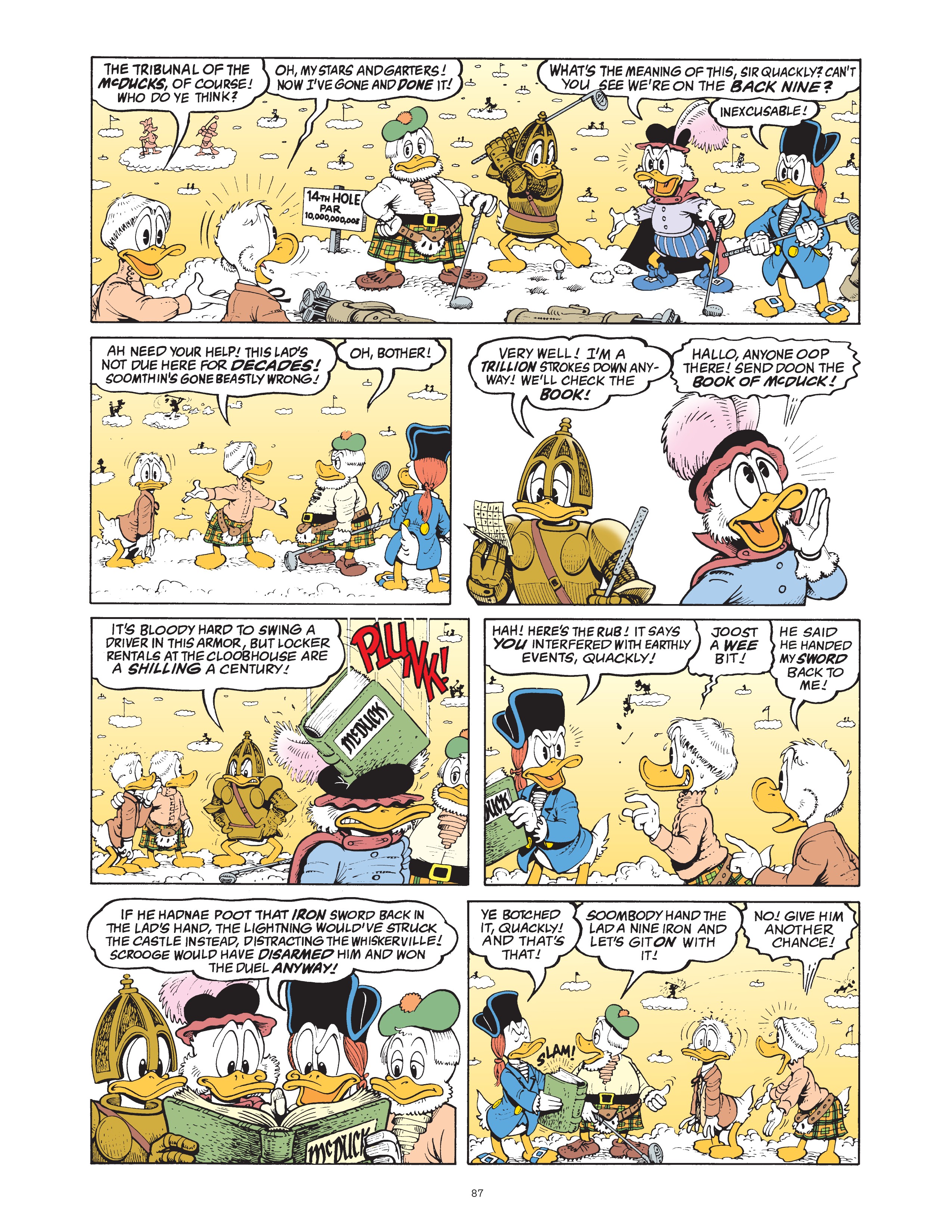 Read online The Complete Life and Times of Scrooge McDuck comic -  Issue # TPB 1 (Part 1) - 90