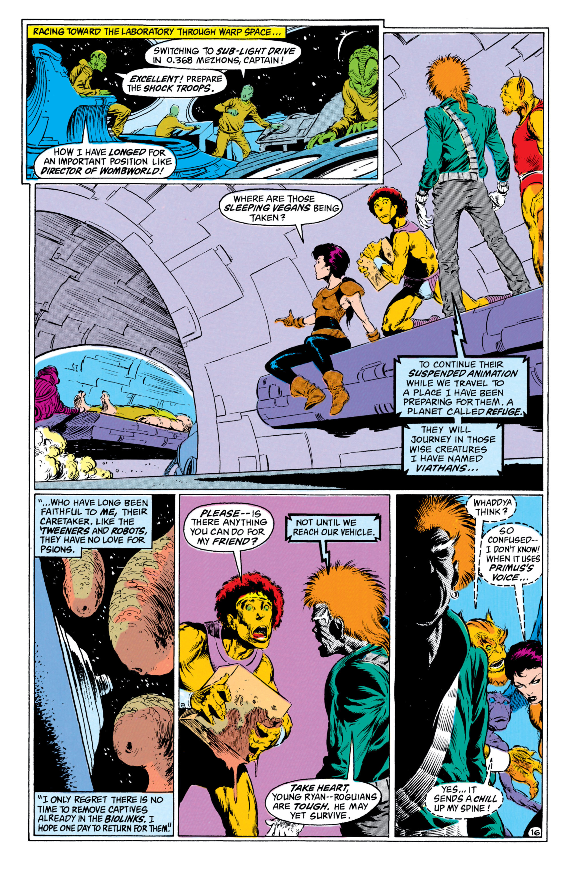 Read online The Omega Men (1983) comic -  Issue #30 - 17