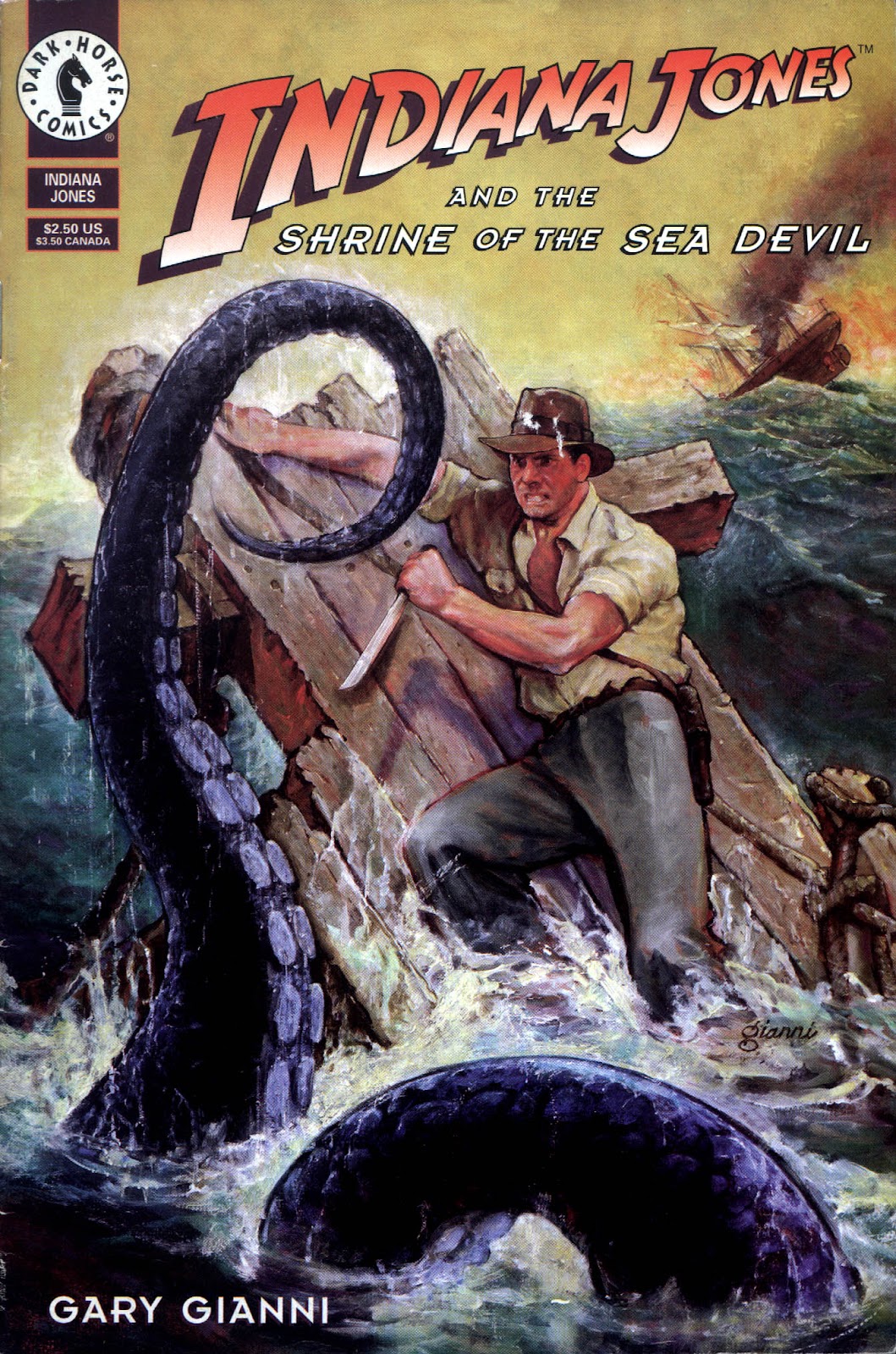 Indiana Jones and the Shrine of the Sea Devil issue Full - Page 1