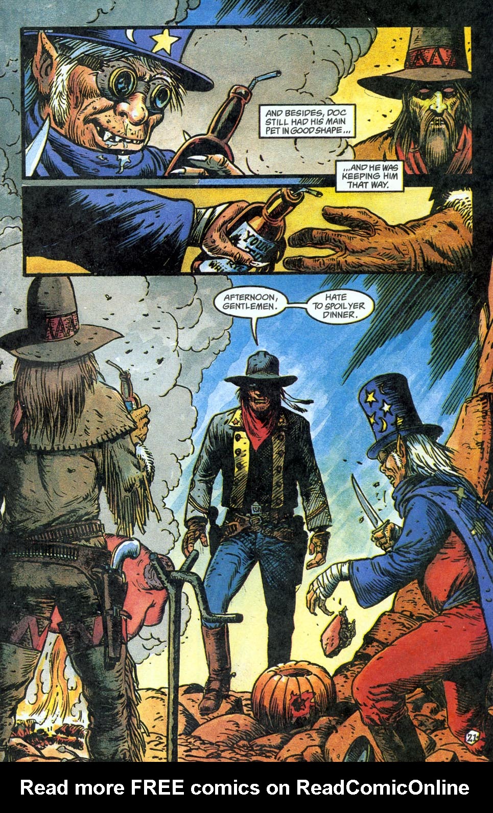 Read online Jonah Hex: Two-Gun Mojo comic -  Issue #5 - 23
