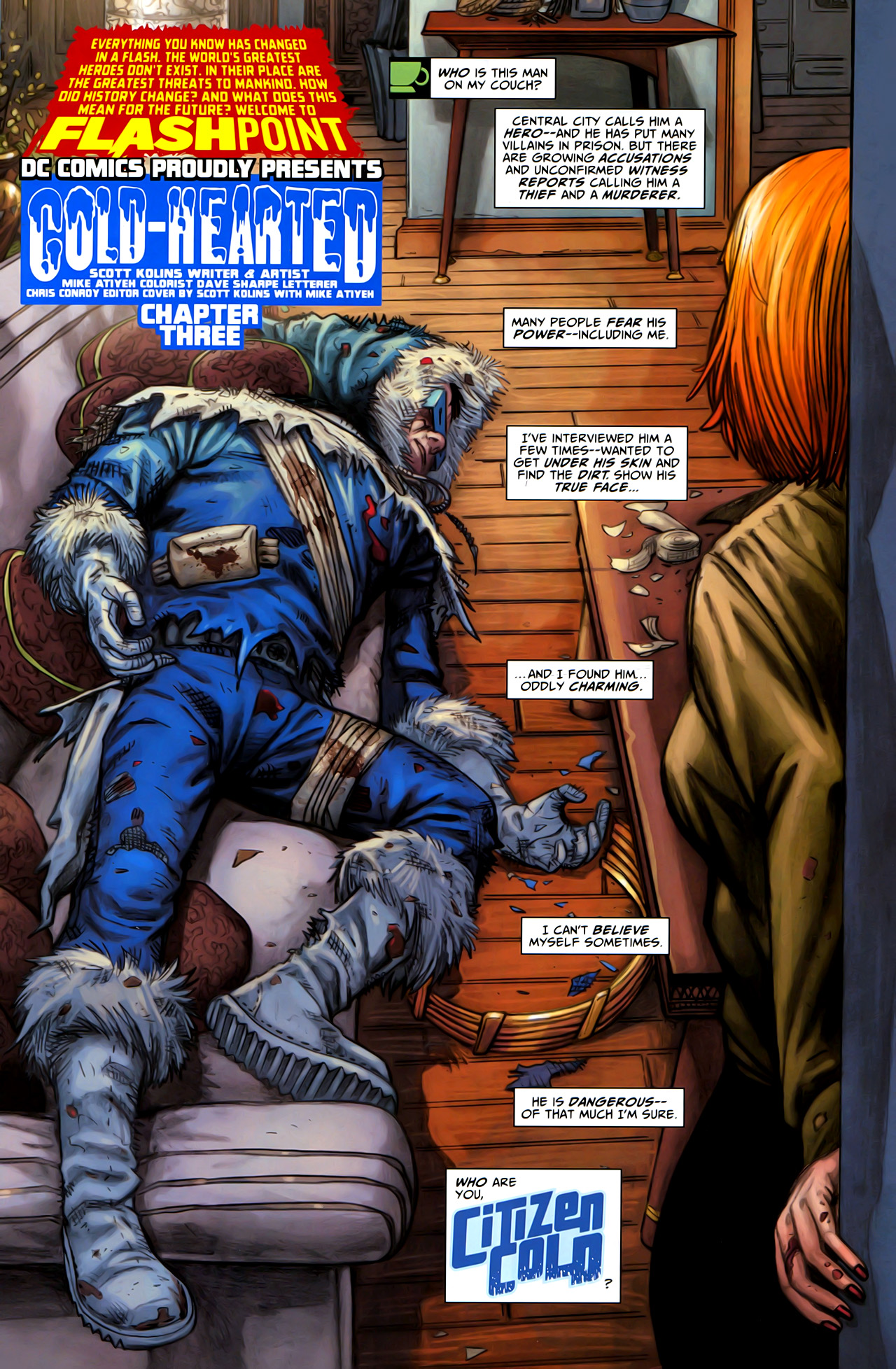 Read online Flashpoint: Citizen Cold comic -  Issue #3 - 3