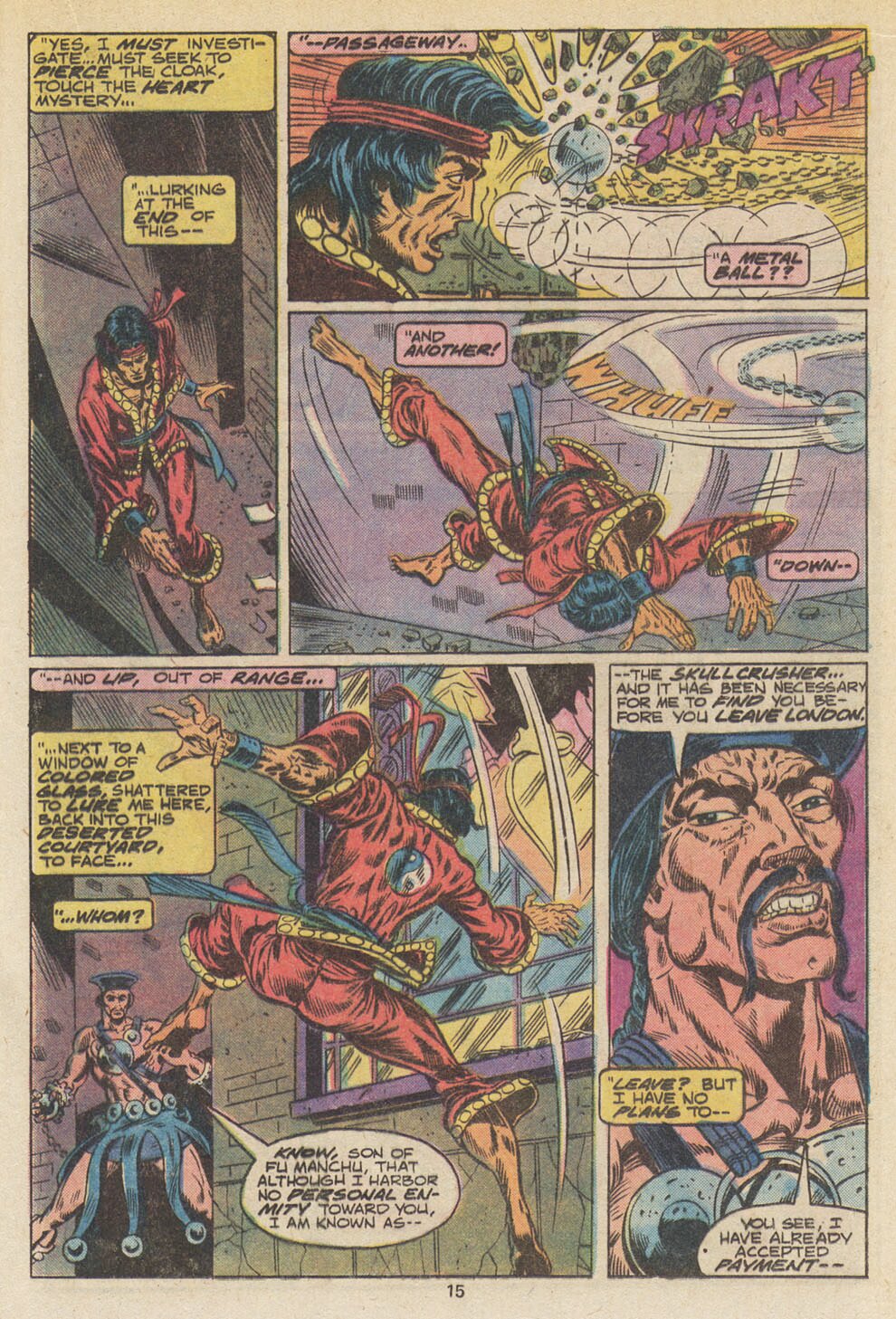 Master of Kung Fu (1974) issue 61 - Page 10
