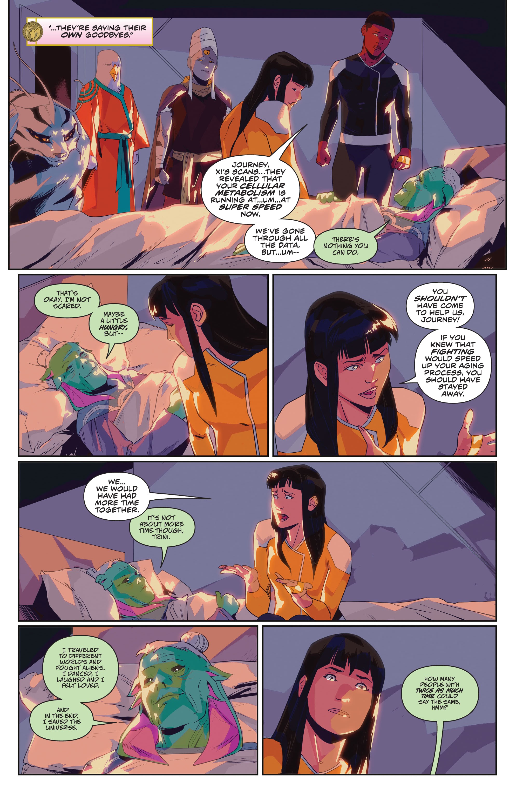 Read online Mighty Morphin Power Rangers (2022) comic -  Issue # Full - 37