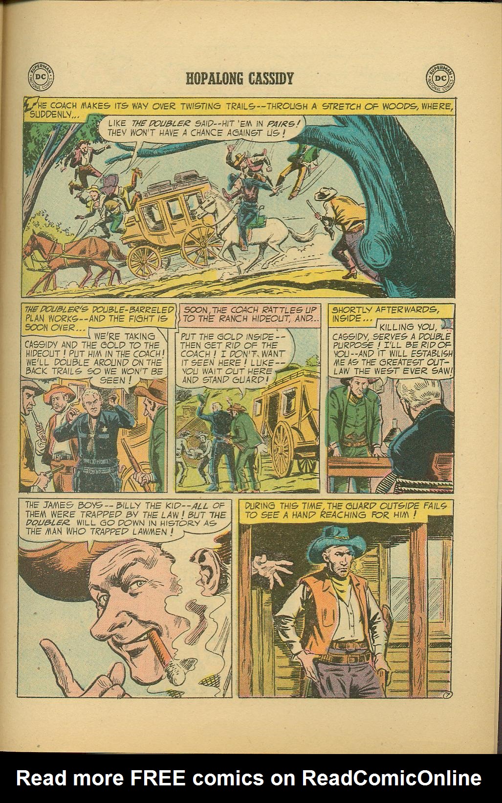 Read online Hopalong Cassidy comic -  Issue #100 - 31