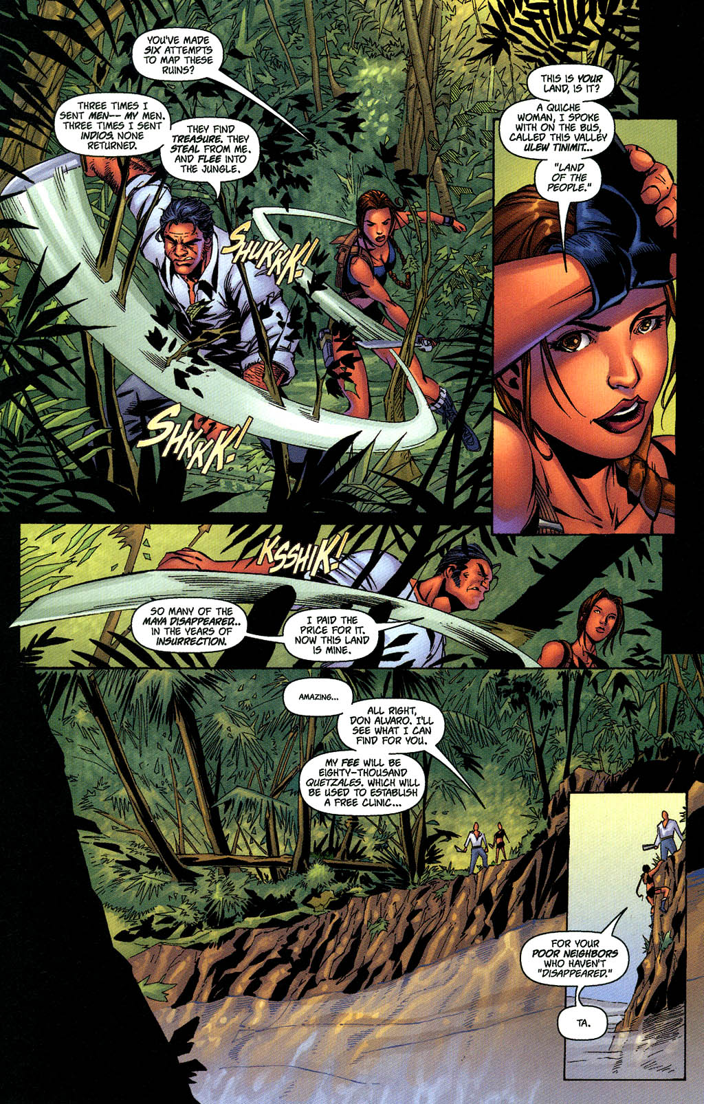 Read online Tomb Raider: The Series comic -  Issue #31 - 11