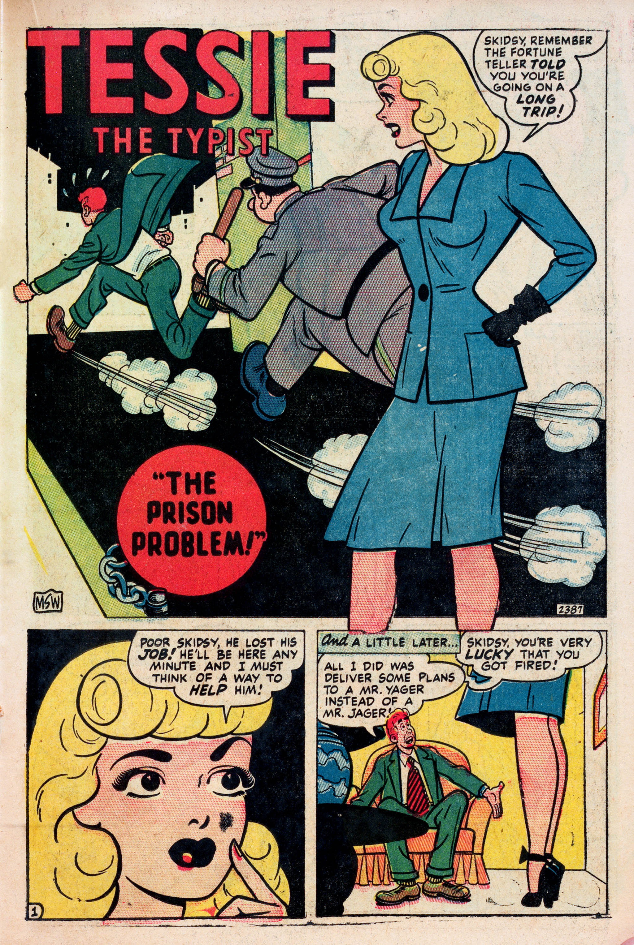 Read online Comedy Comics (1948) comic -  Issue #1 - 19