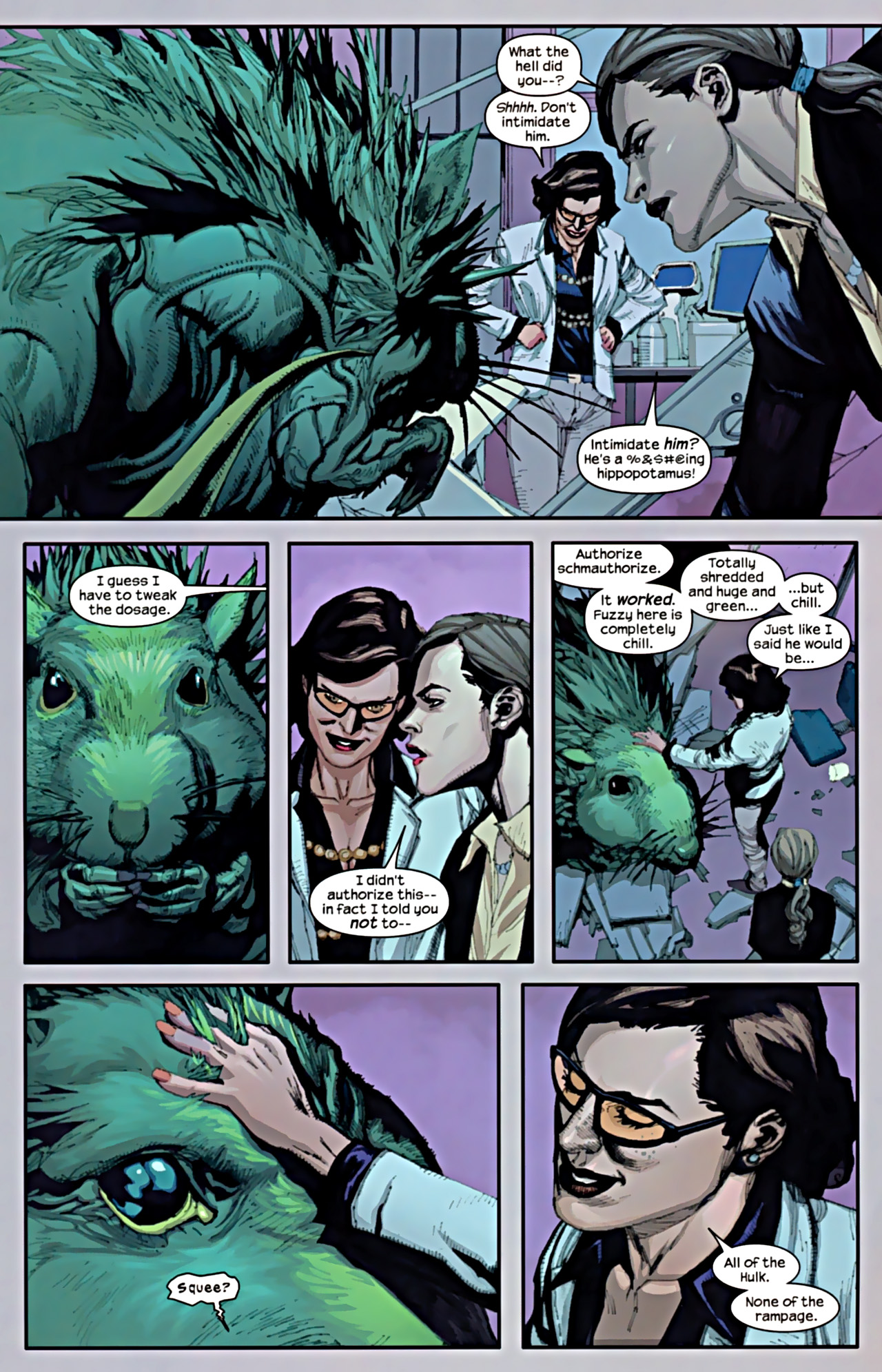 Read online Ultimate Wolverine vs. Hulk comic -  Issue #4 - 13
