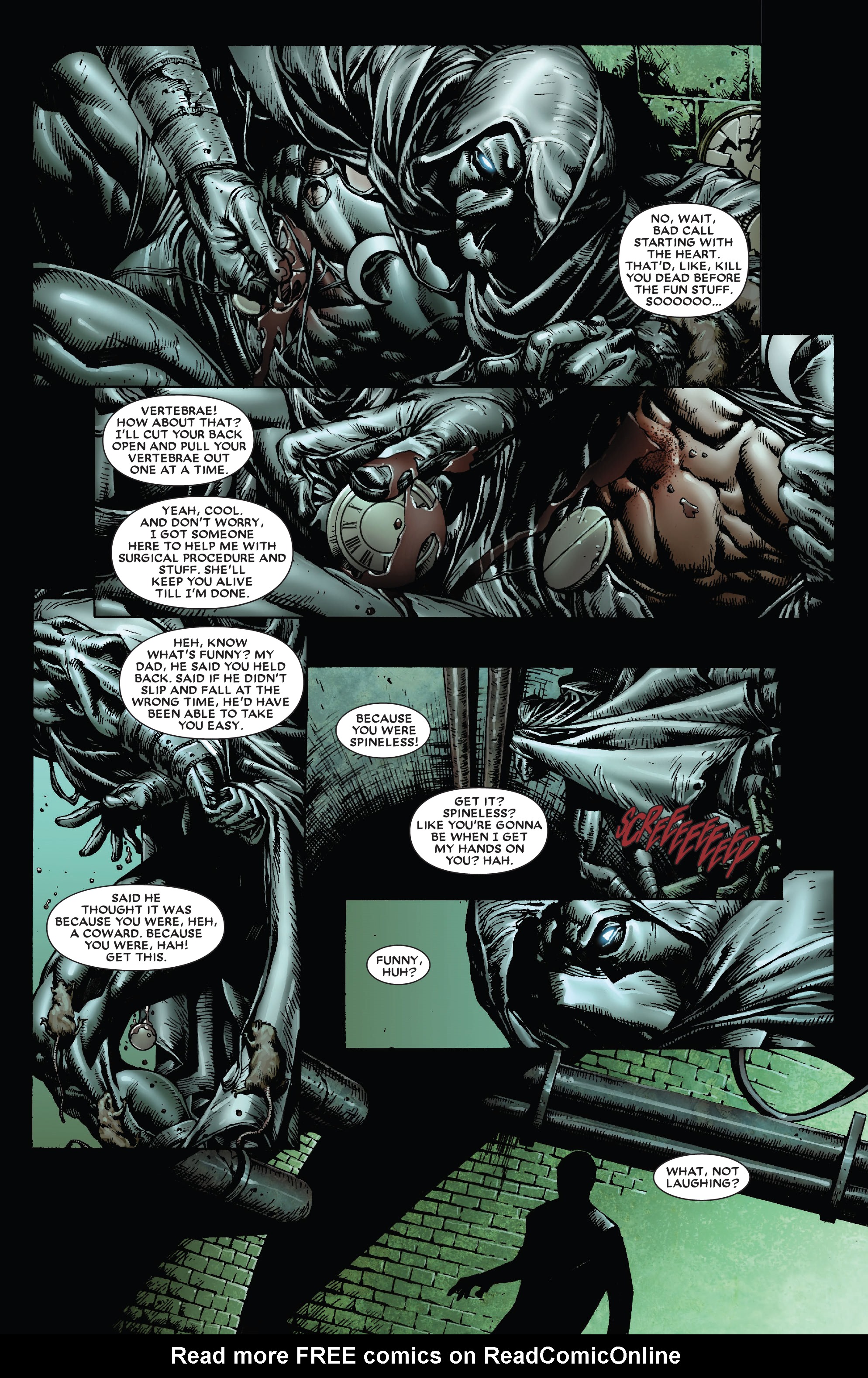 Read online Moon Knight by Huston, Benson & Hurwitz Omnibus comic -  Issue # TPB (Part 3) - 49