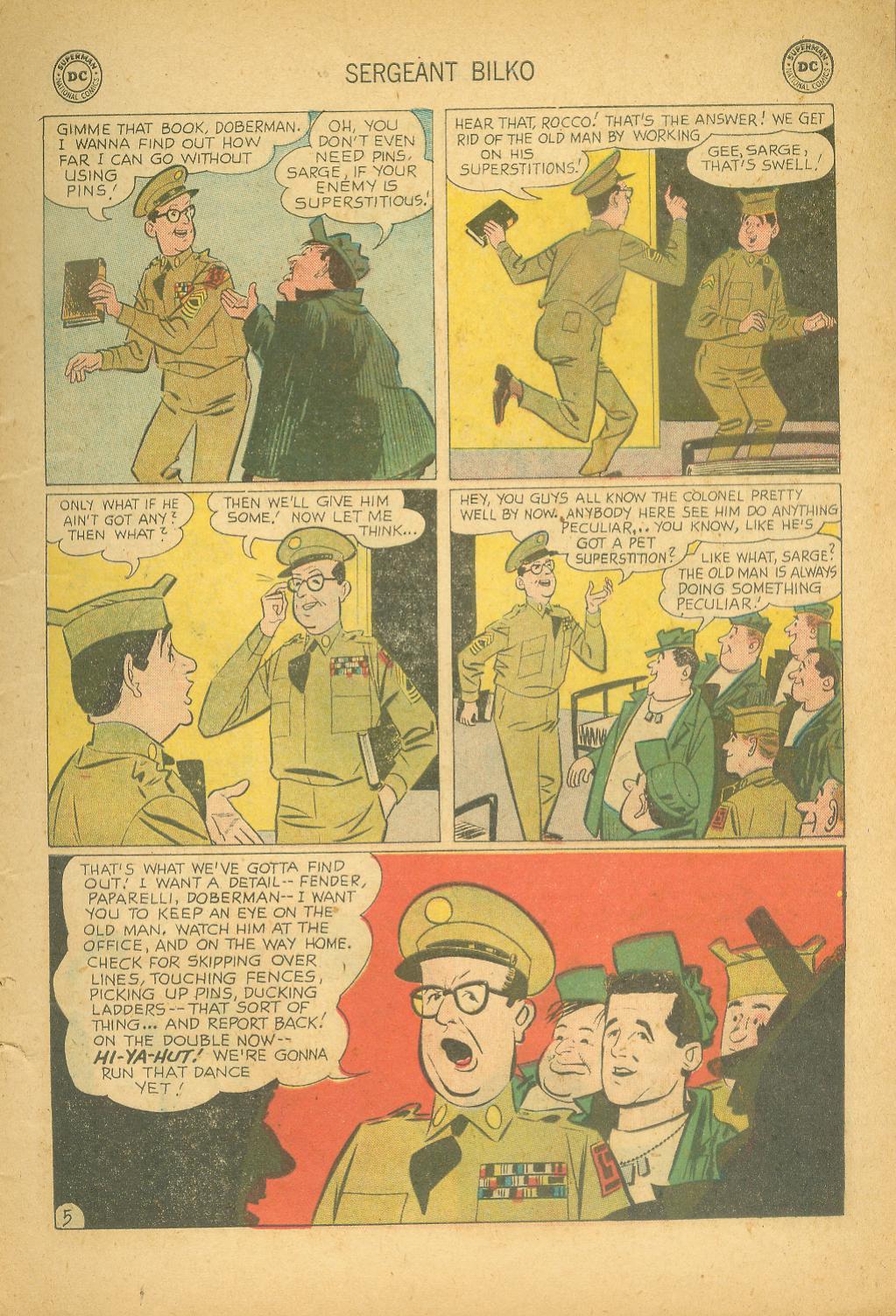 Read online Sergeant Bilko comic -  Issue #8 - 7