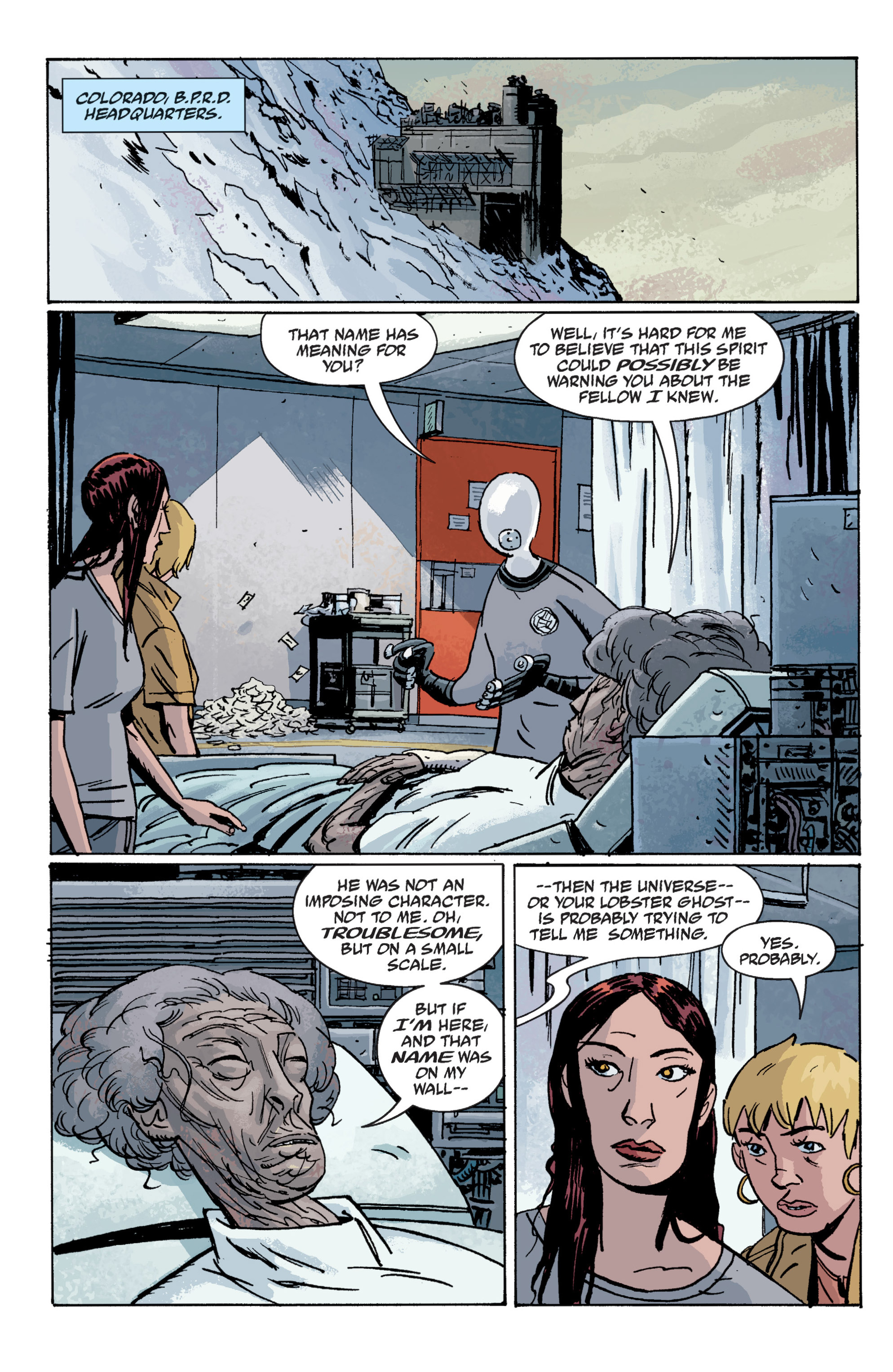 Read online B.P.R.D.: Hollow Earth and Other Stories comic -  Issue # TPB 10 - 32