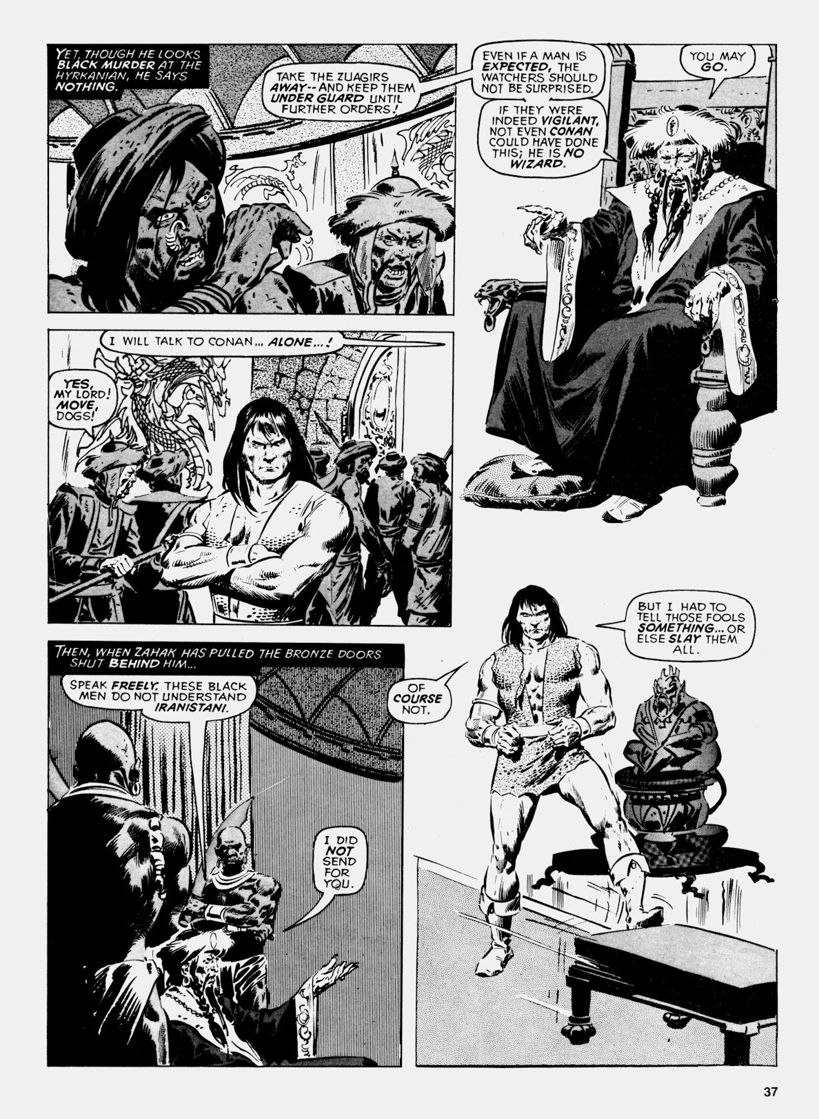 Read online Conan Saga comic -  Issue #34 - 39