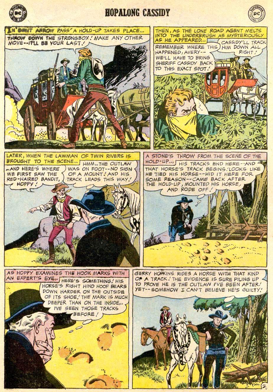 Read online Hopalong Cassidy comic -  Issue #126 - 4