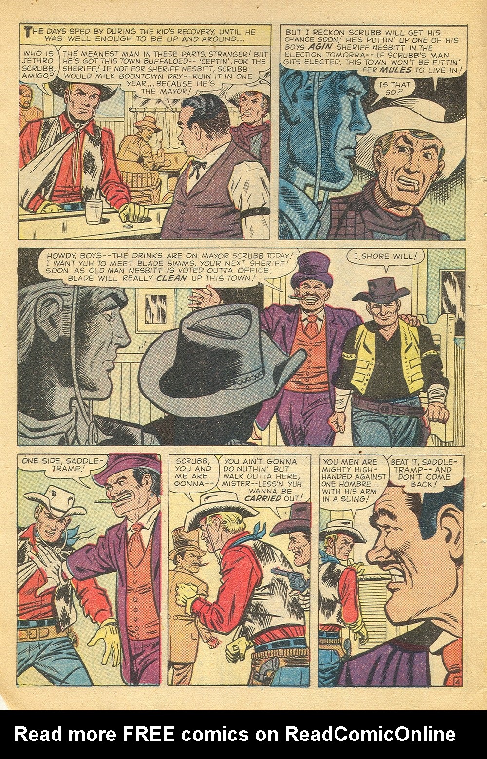 Read online Kid Colt Outlaw comic -  Issue #83 - 6
