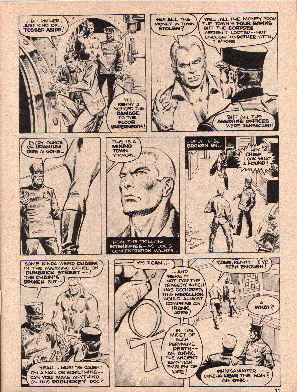 Read online Doc Savage (1975) comic -  Issue #6 - 11