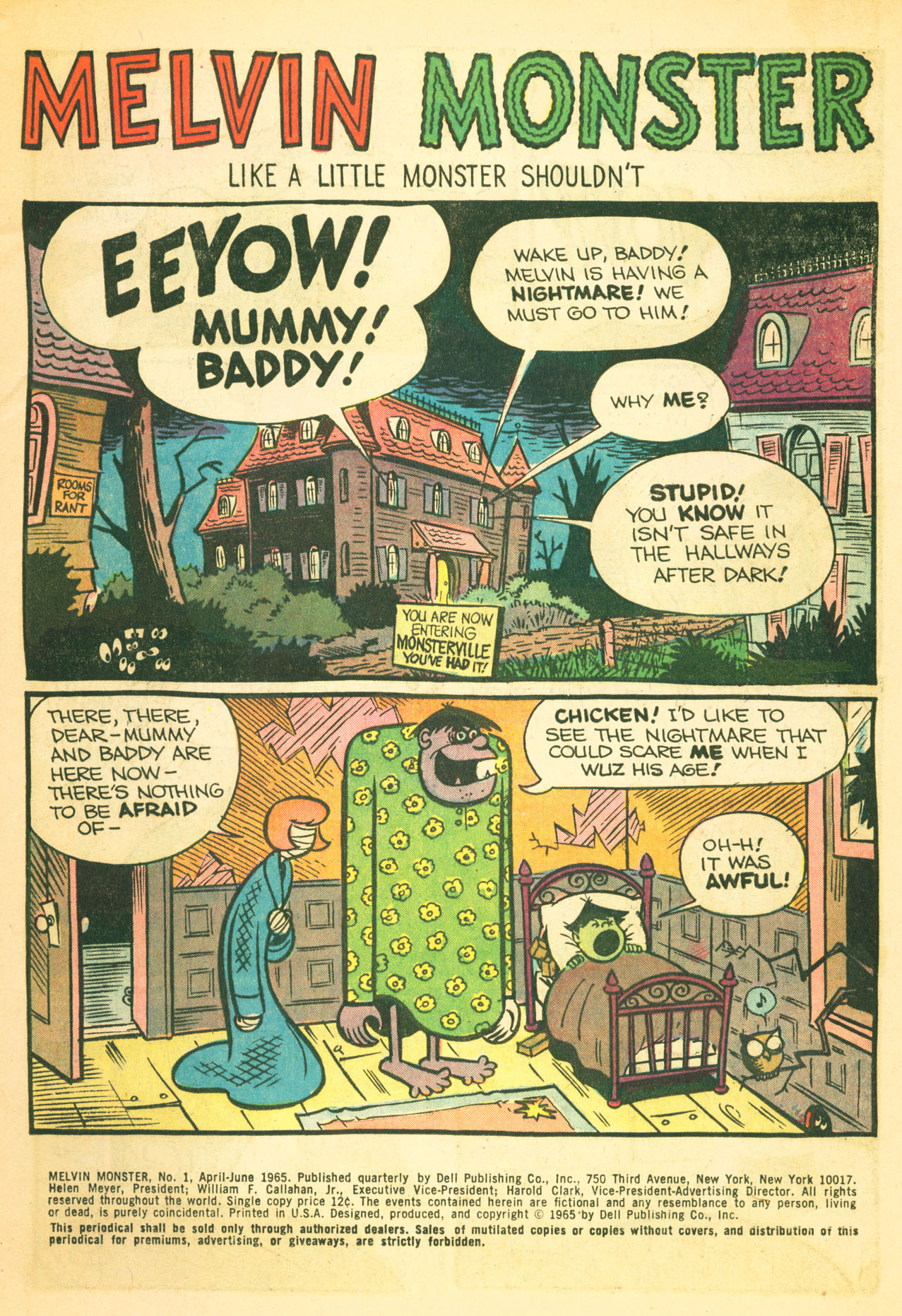 Read online Melvin Monster comic -  Issue #1 - 3