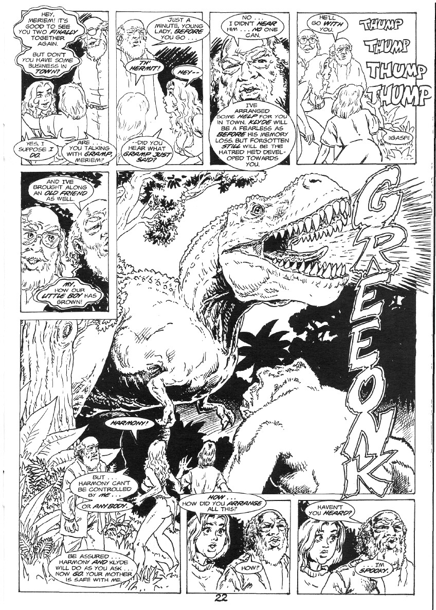 Read online Cavewoman: Rain comic -  Issue #8 - 24