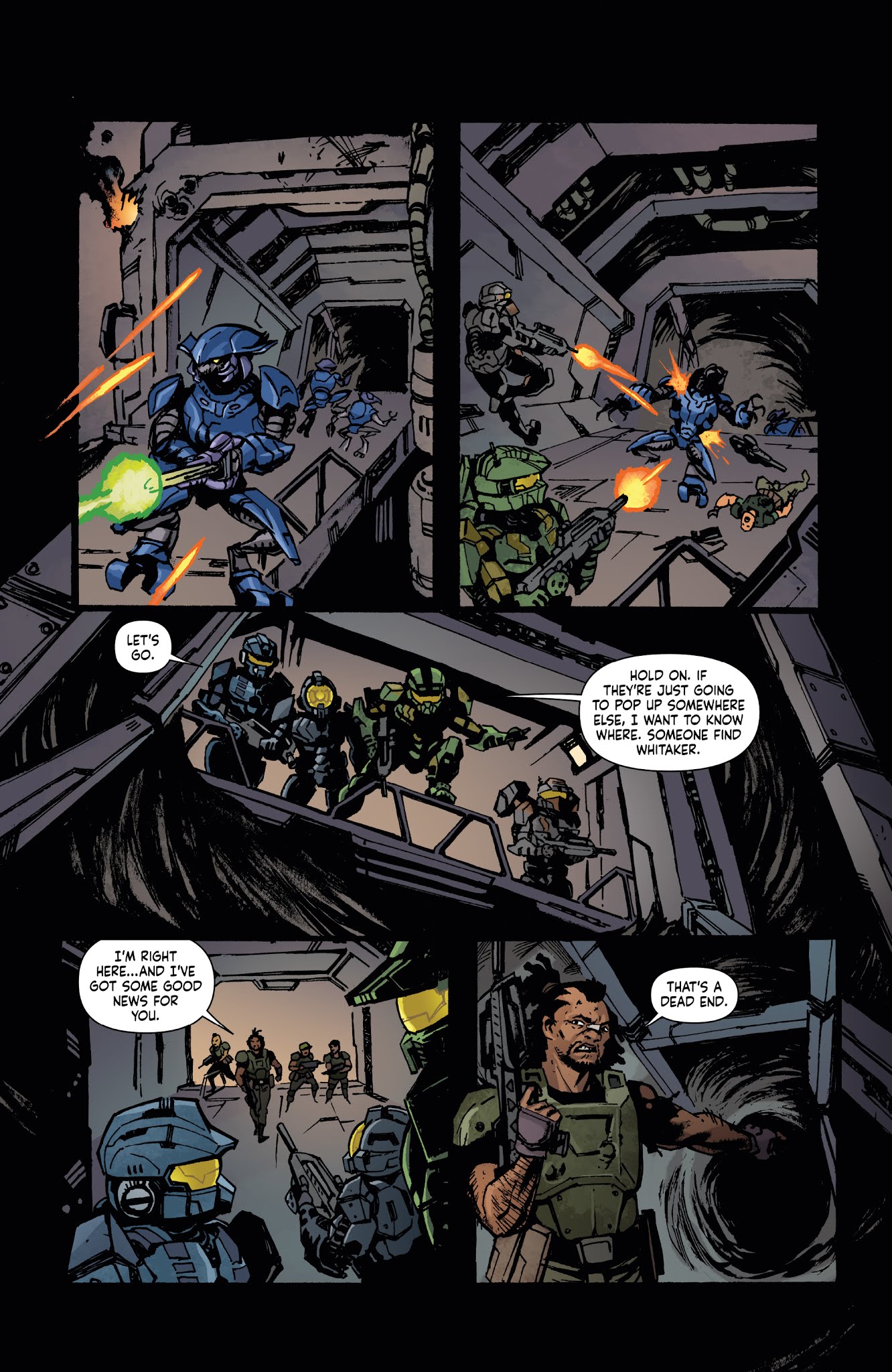 Read online Halo: Collateral Damage comic -  Issue #1 - 19