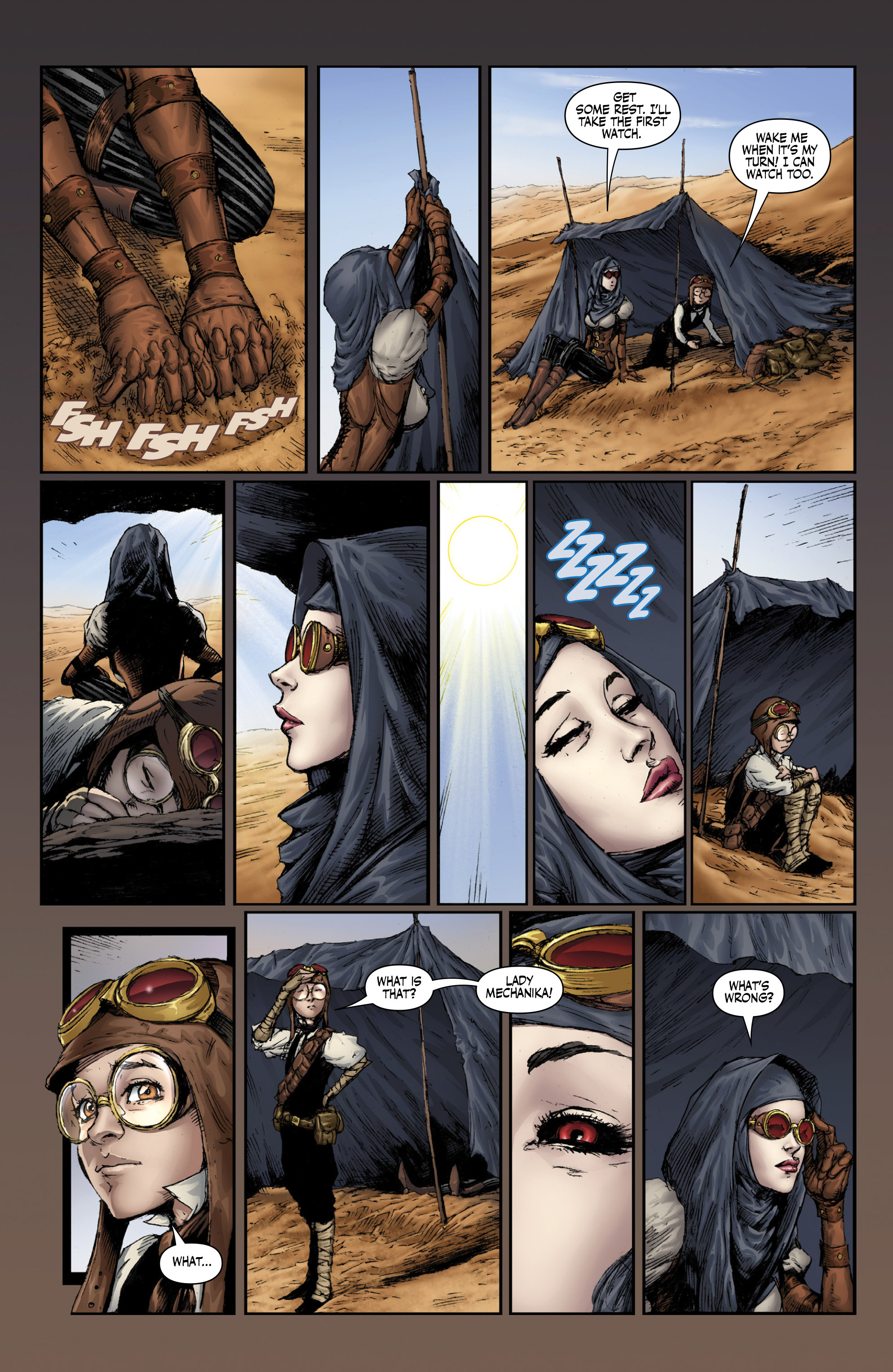 Read online Lady Mechanika: The Tablet of Destinies comic -  Issue #4 - 13