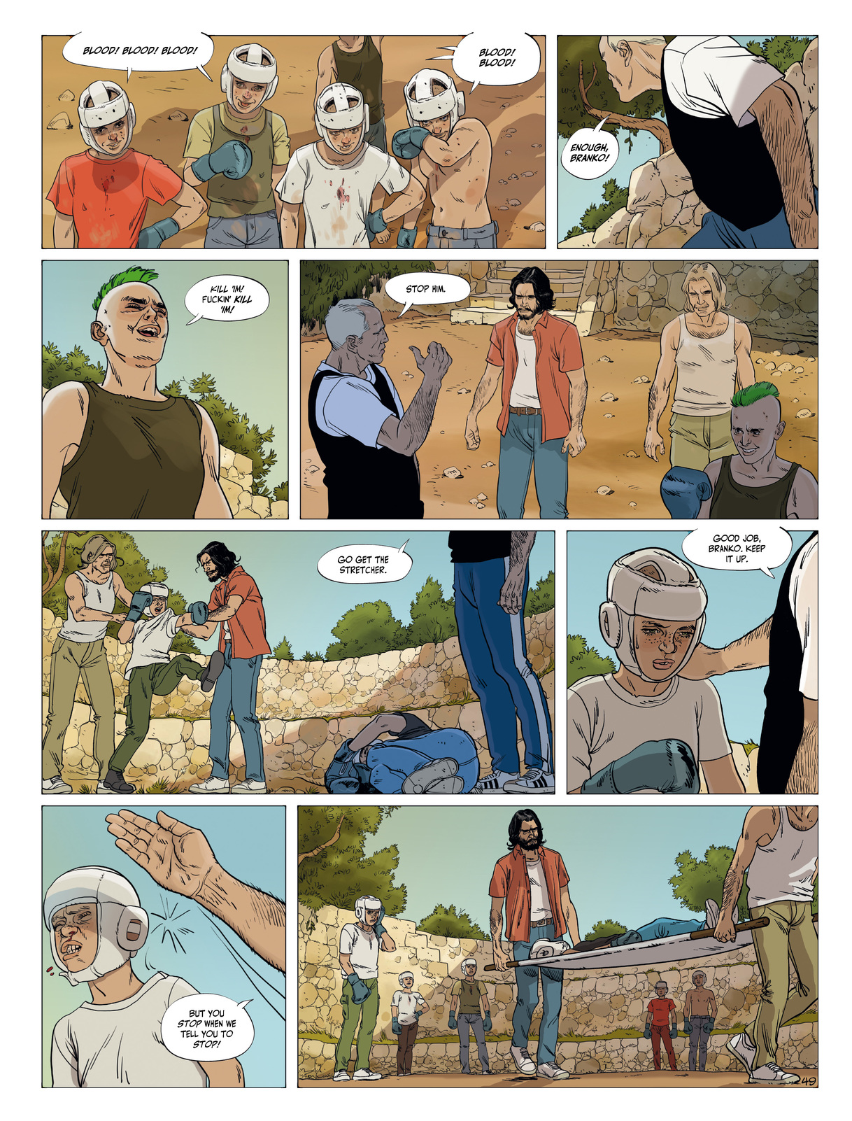 Read online Balkans Arena comic -  Issue #1 - 54