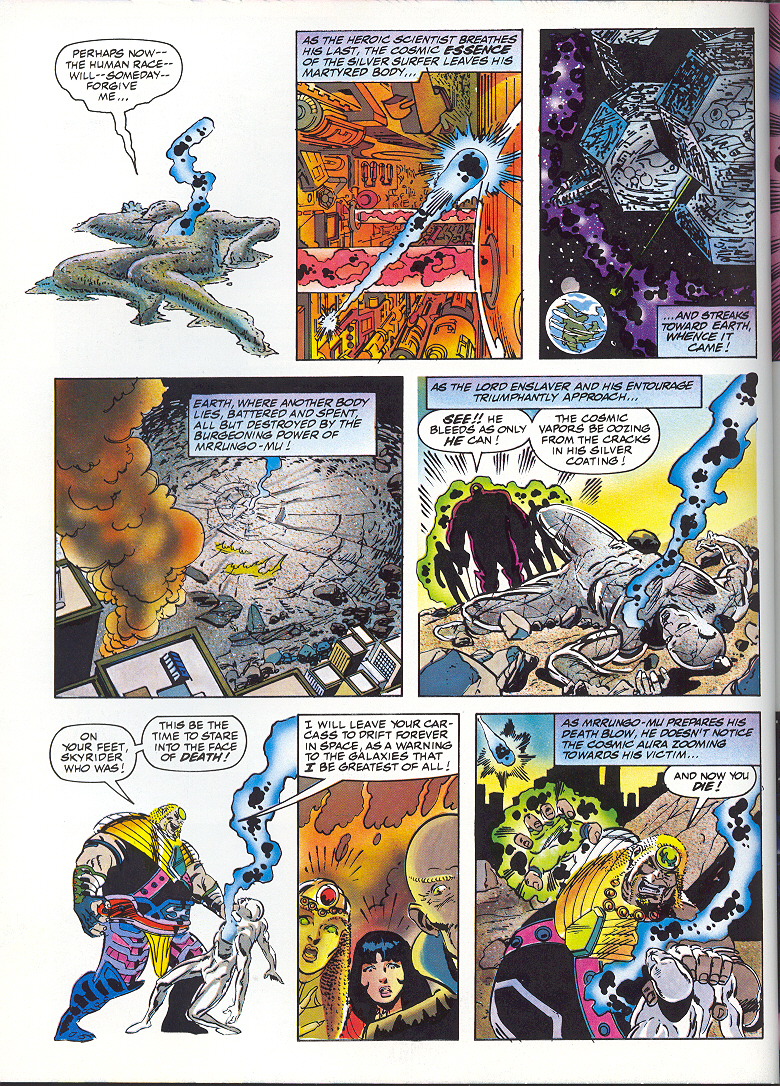Read online Marvel Graphic Novel comic -  Issue #58 - Silver Surfer - The Enslavers - 68