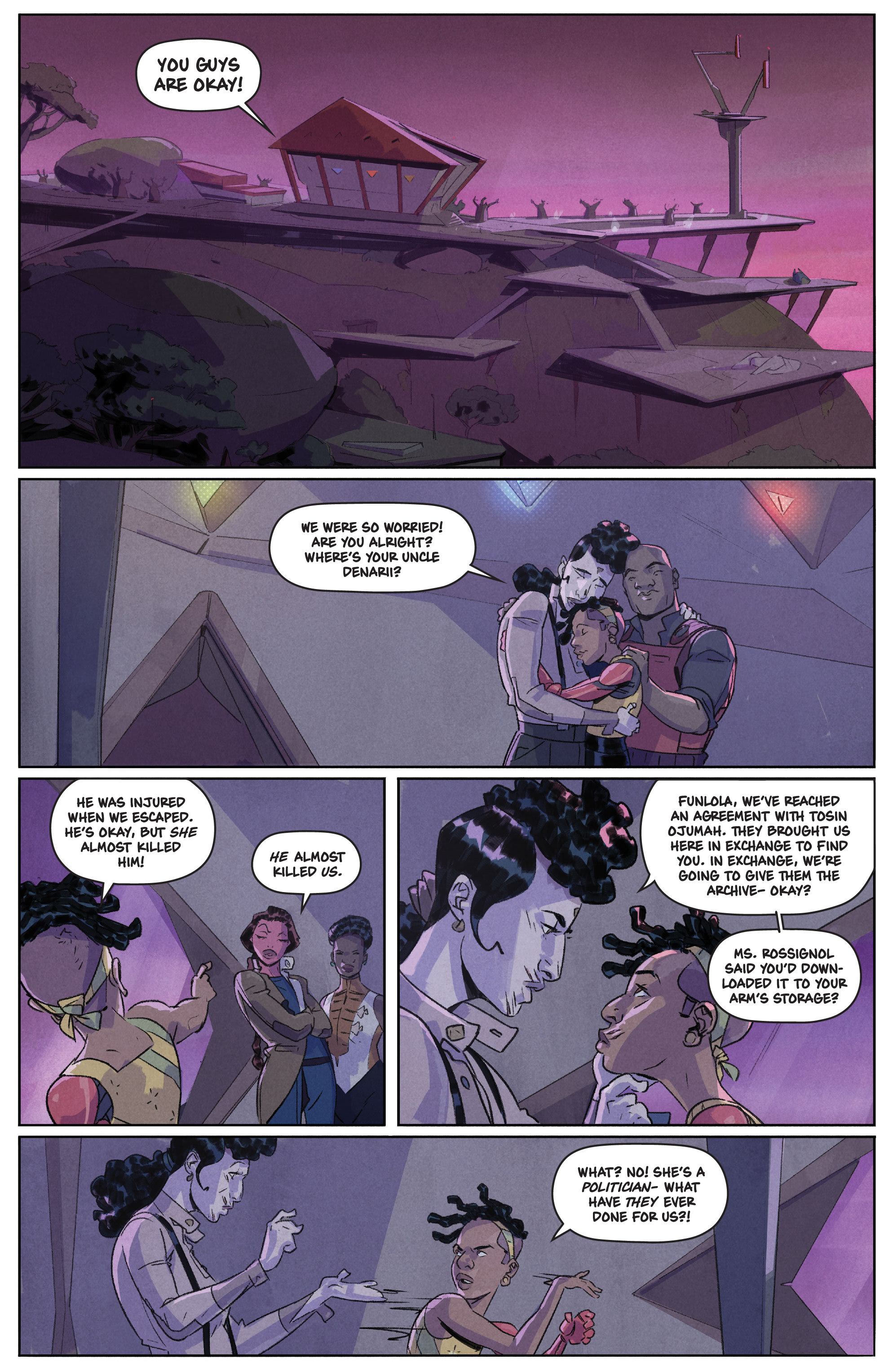 Read online New Masters comic -  Issue #6 - 4