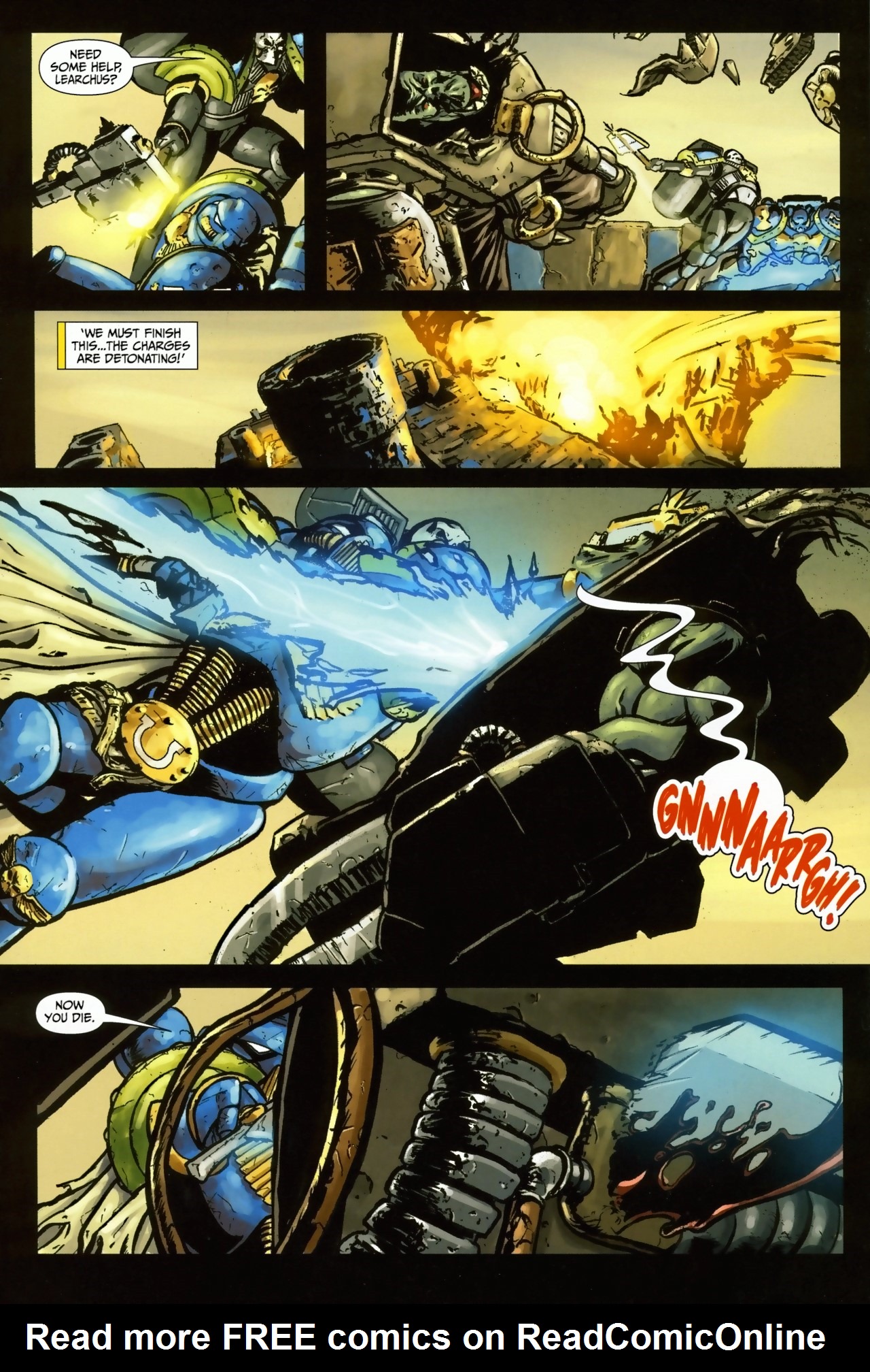 Read online Warhammer 40,000: Defenders of Ultramar comic -  Issue #4 - 21