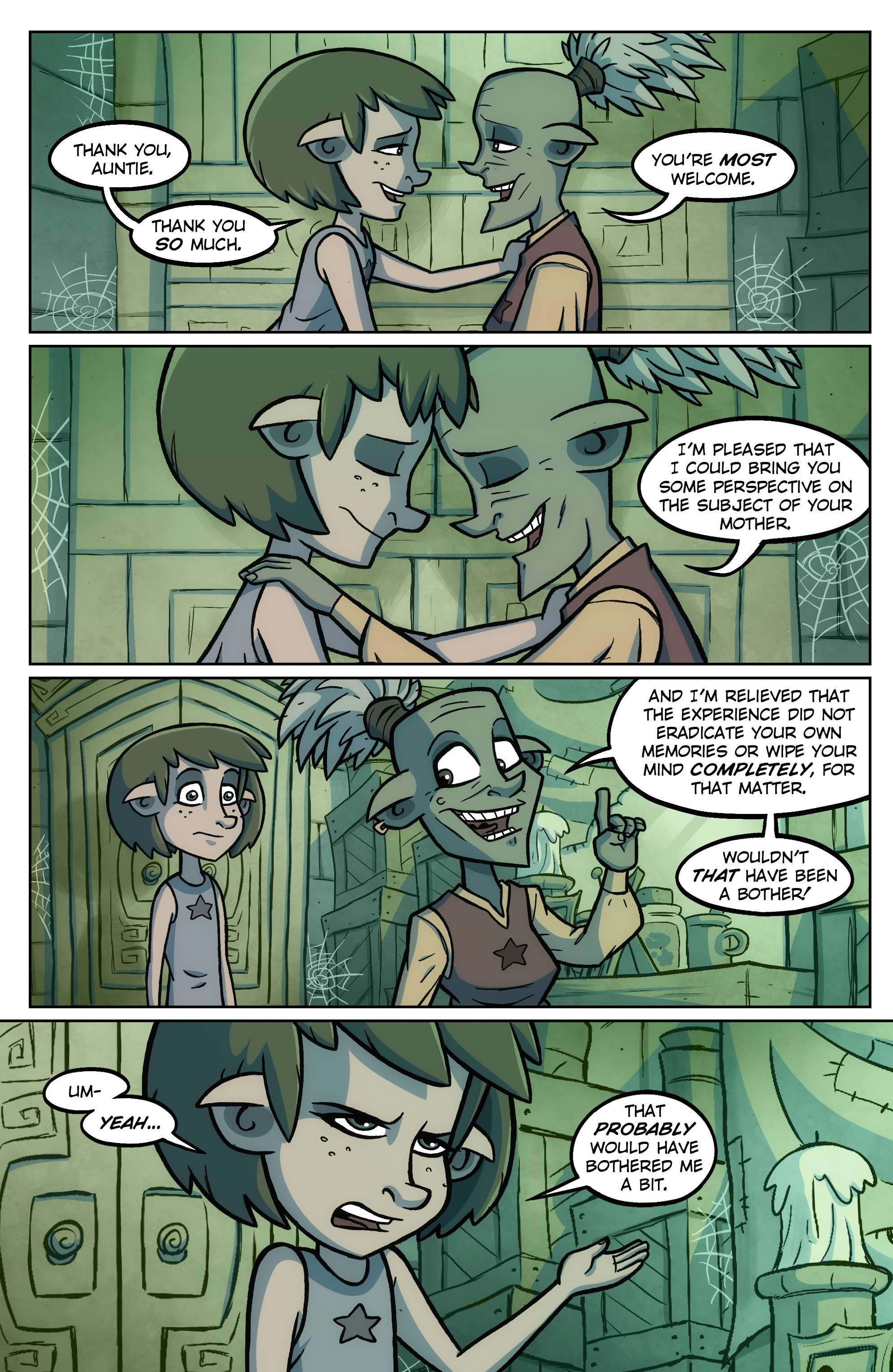 Read online Oddly Normal (2014) comic -  Issue #7 - 17