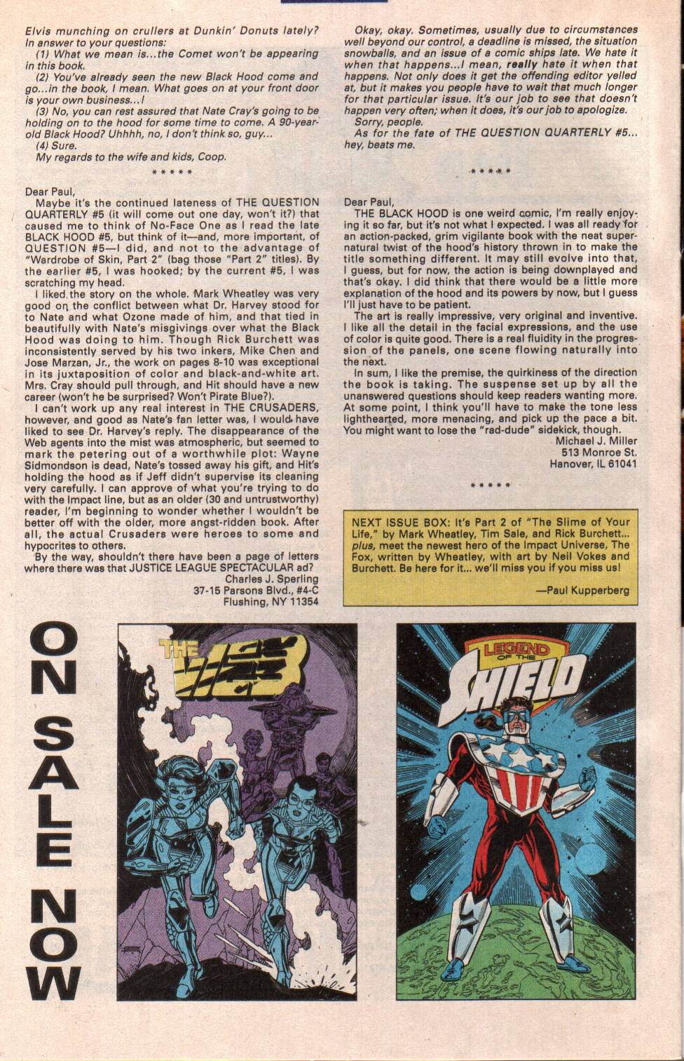 Read online The Black Hood (1991) comic -  Issue #10 - 32