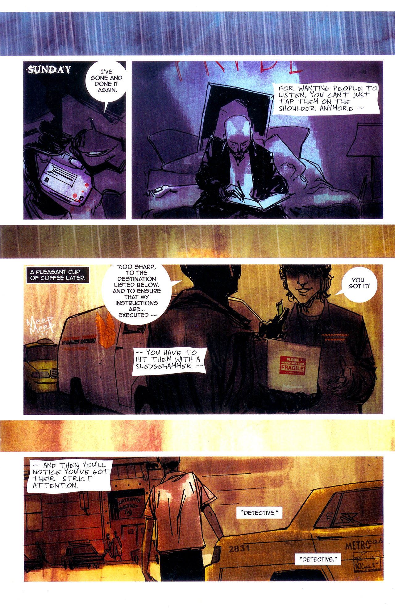 Read online Se7en comic -  Issue #7 - 9