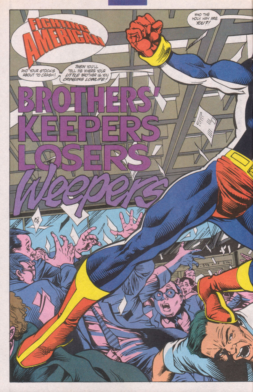 Read online Fighting American (1994) comic -  Issue #1 - 3