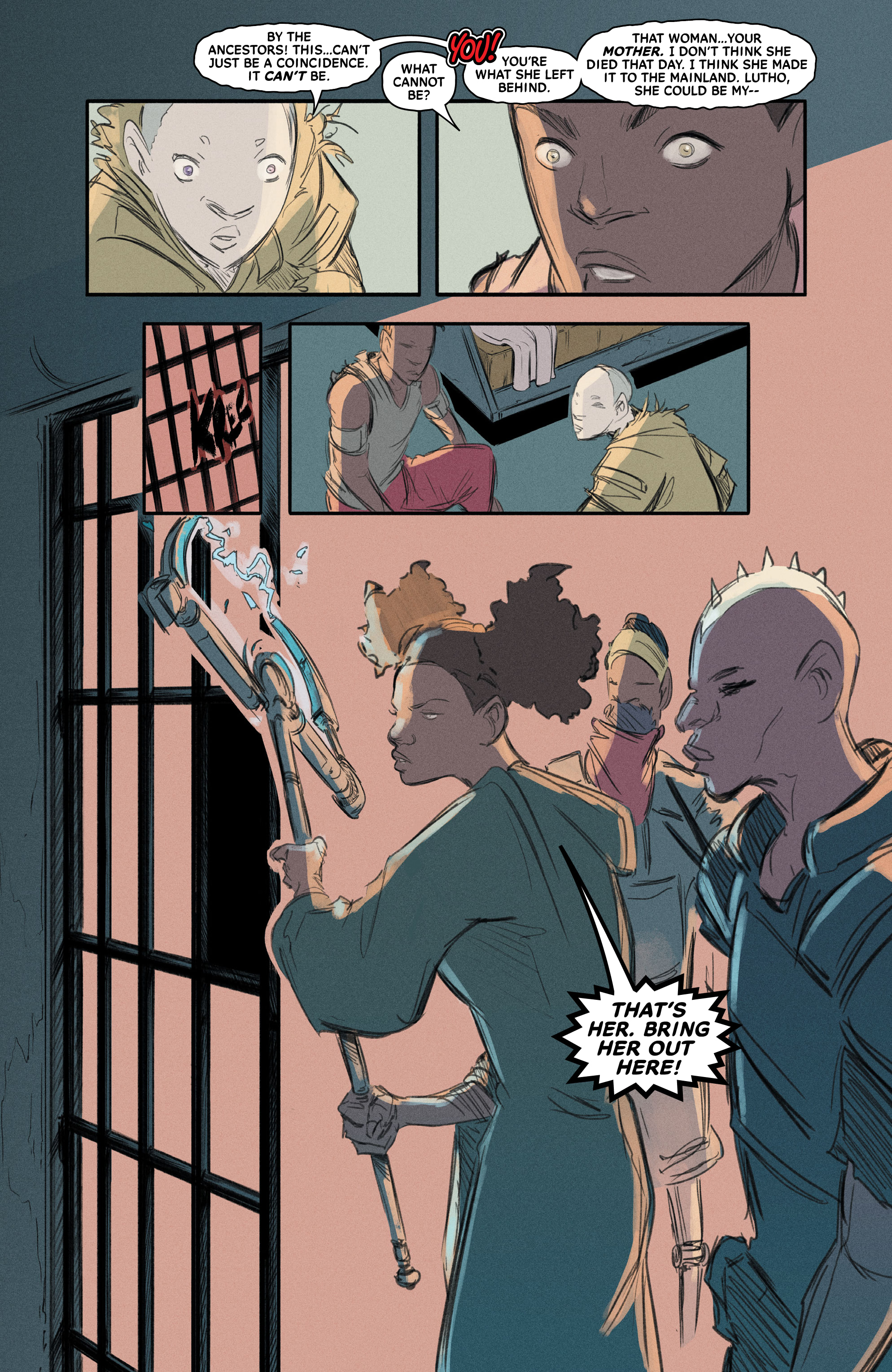 Read online Land of the Living Gods comic -  Issue #4 - 18